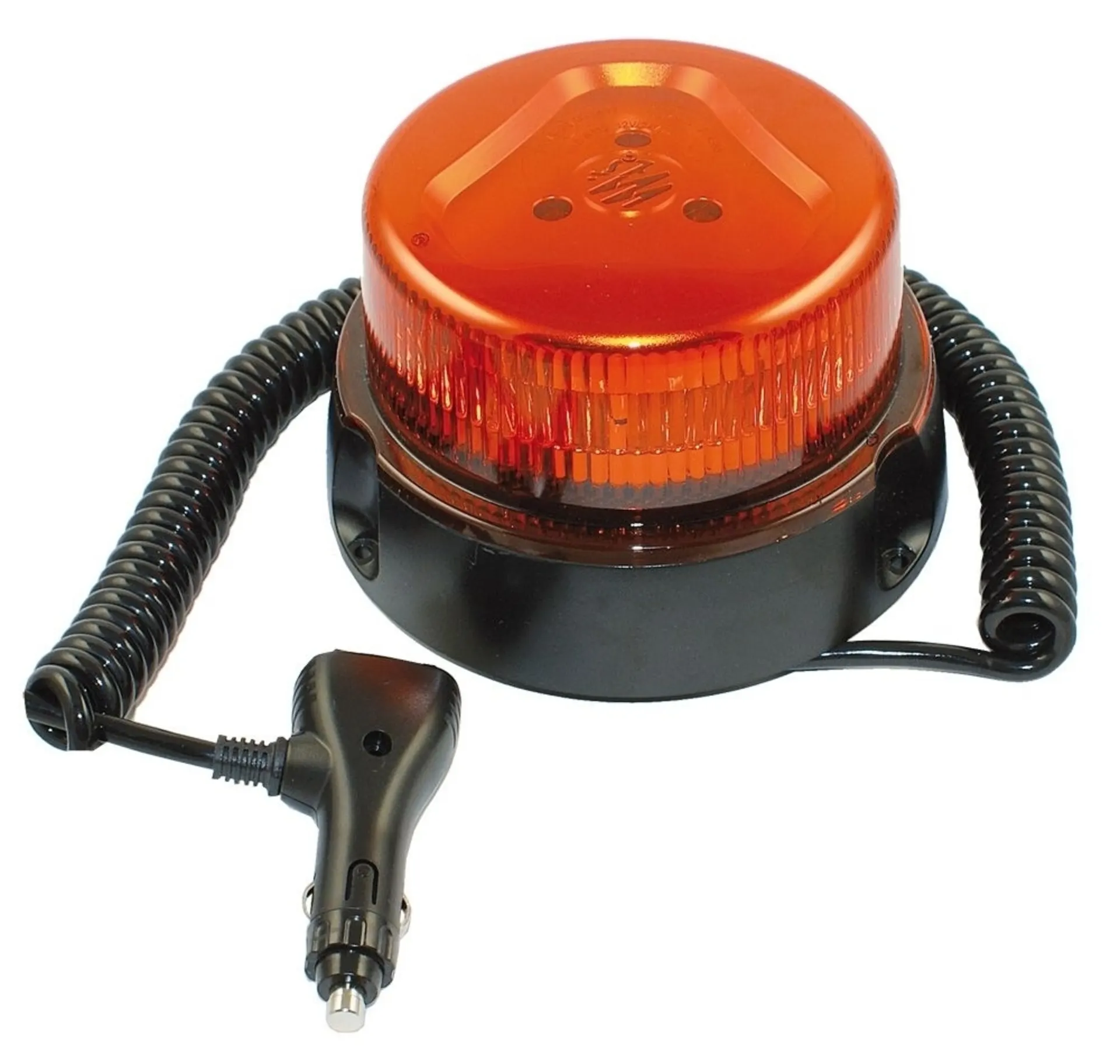 WAS LED-Blitzleuchte 12/24 V gelb ø 162 × 112 mm, IP68, Magnet + Saugnapf WAS LED-Blitzleuchte 12/24 V gelb ø 162 × 112 mm, IP68, Magnet + Saugnapf