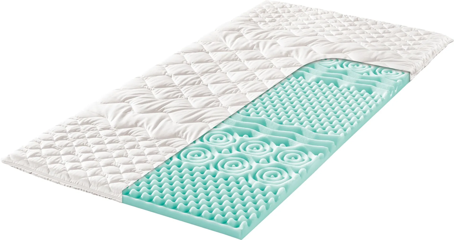 Berger 7-Zonen-Kaltschaum-Topperauflage 160x200