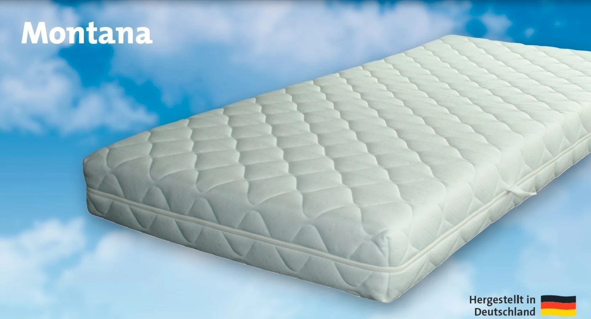 Gerz Matelas en mousse froide Montana H3 100 x 200 x 18 cm