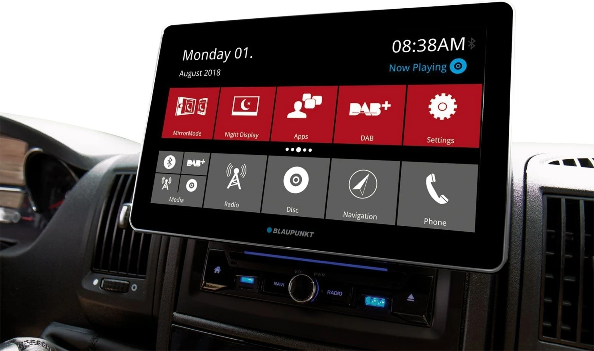 Blaupunkt Hamburg 990 DAB Europe Truck-Camper Système de navigation multimédia haut de gamme au format tablette