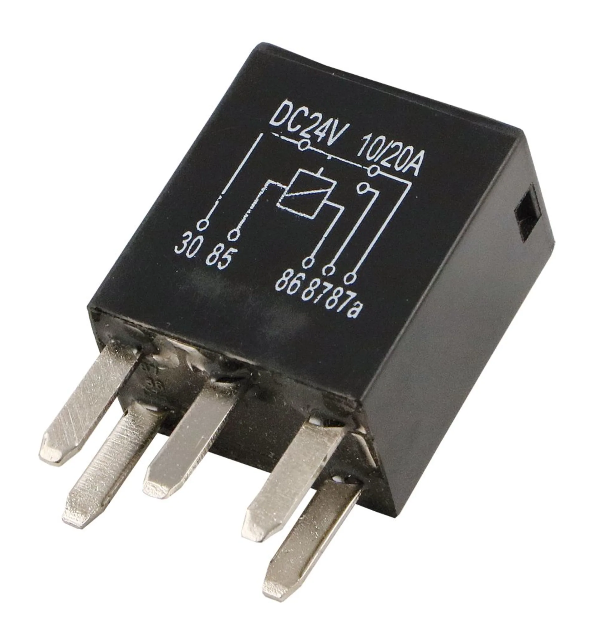Ultra-Micro-Relais Wechsler 24 V 20/10 A 1 - 2 / 24 V 20/10 A, ISO 280