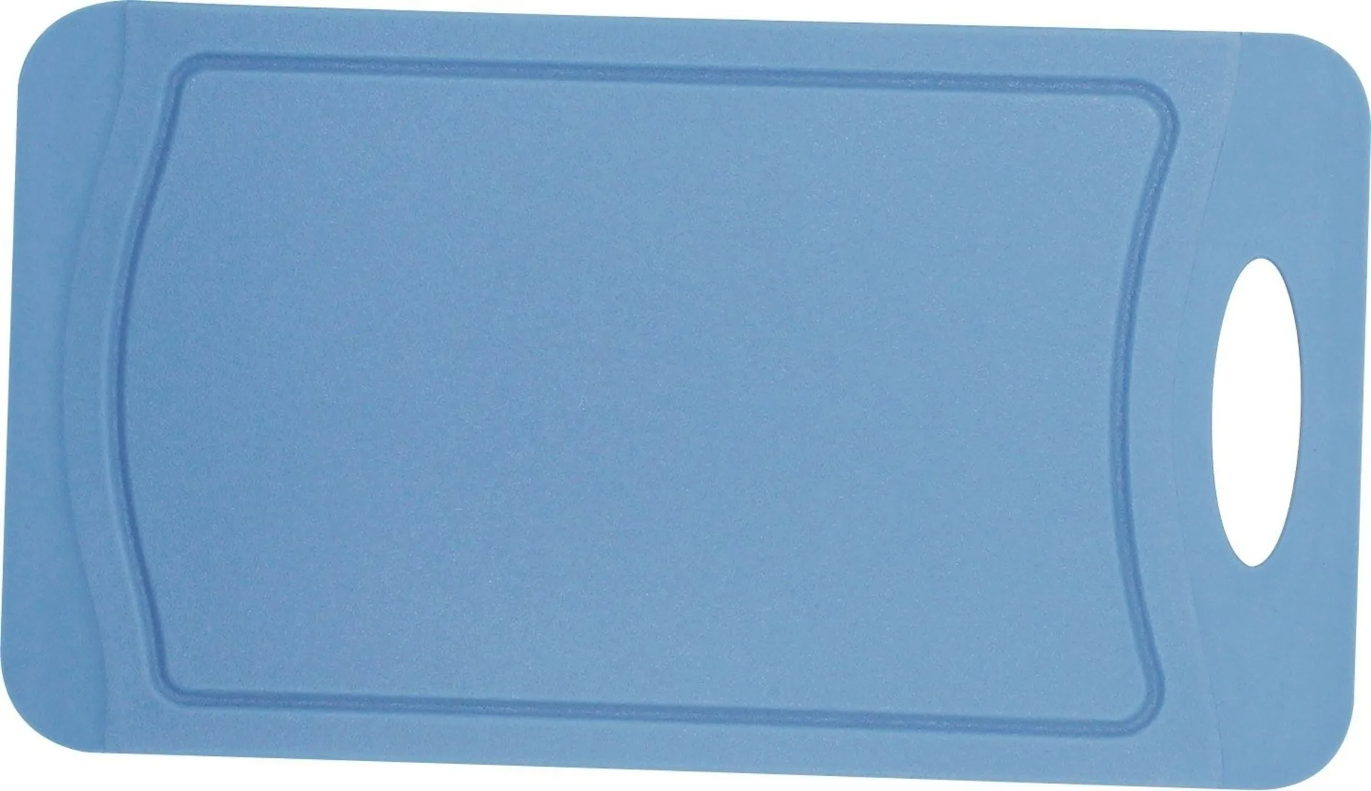 Steuber Schneidebrett mit Saftrinne 25x14 cm nordic blue
