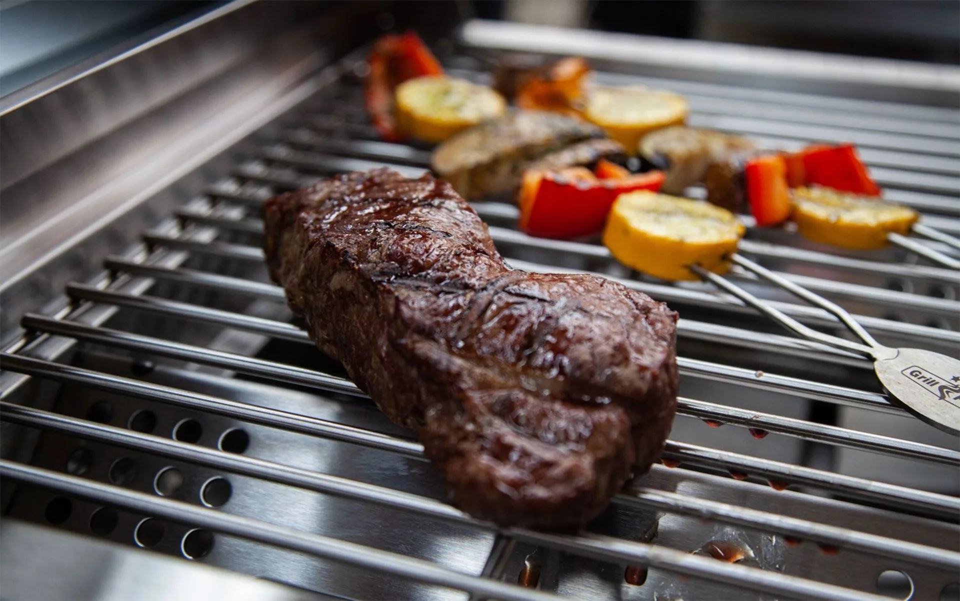 Grillfürst G201E gril à gaz portable en acier inoxydable, sac de transport inclus