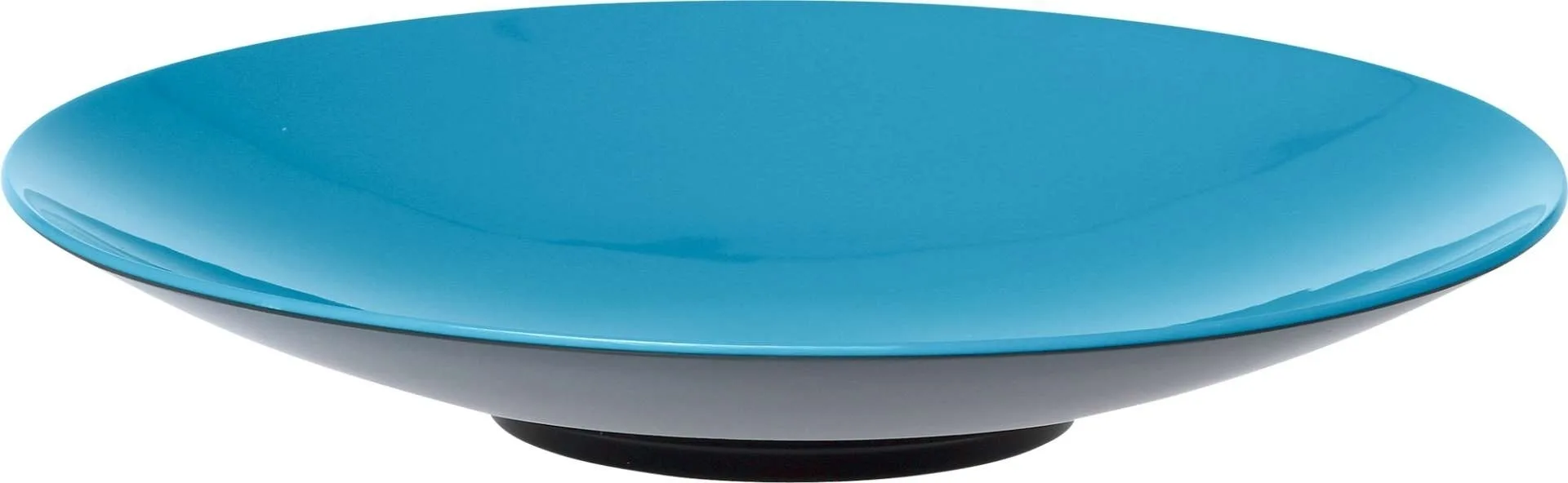 Assiette à pâtes Grey-Line turquoise