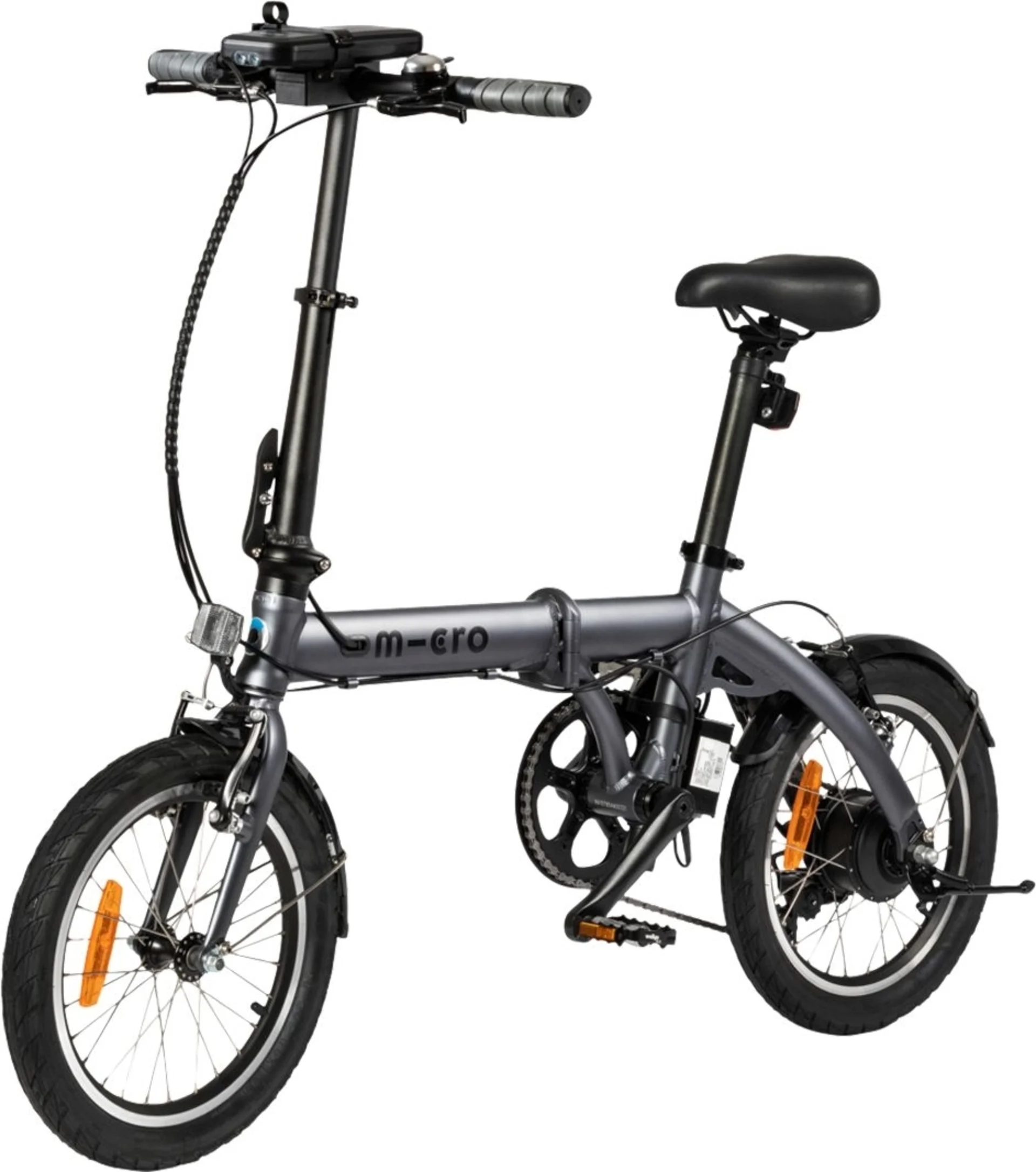 Vélo électrique de micromobilité Micro 16 pouces, avec kit d'éclairage LED et batterie inclus Vélo électrique de micromobilité Micro 16 pouces, avec kit d'éclairage LED et batterie inclus