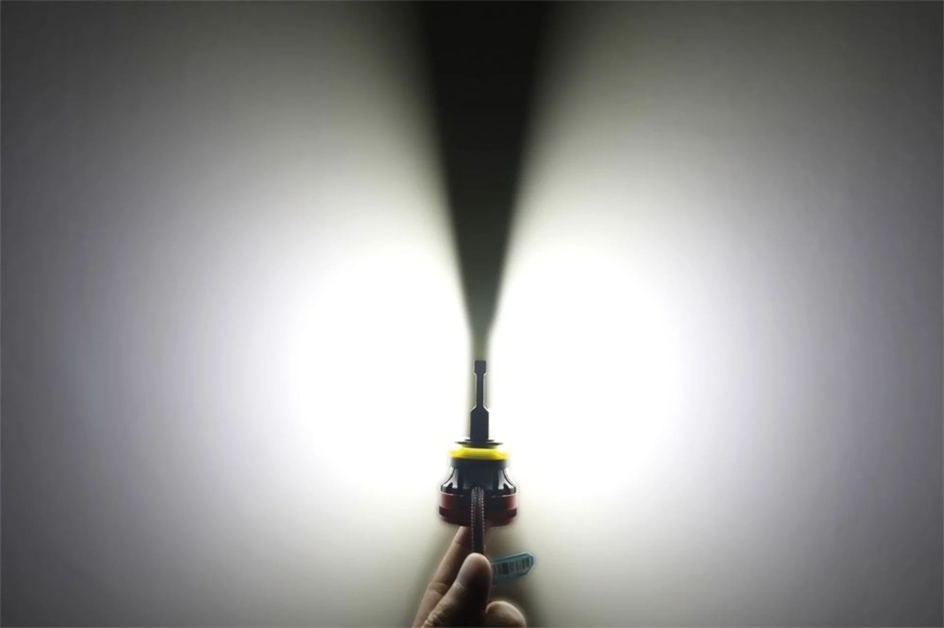 2 Stk. H11 / H9 / H8 LED-Lampen 12 V 5’000 lm PGJ19-2, 55 W, 6’500 K, CAN-Bus kompatibel - sehr hell