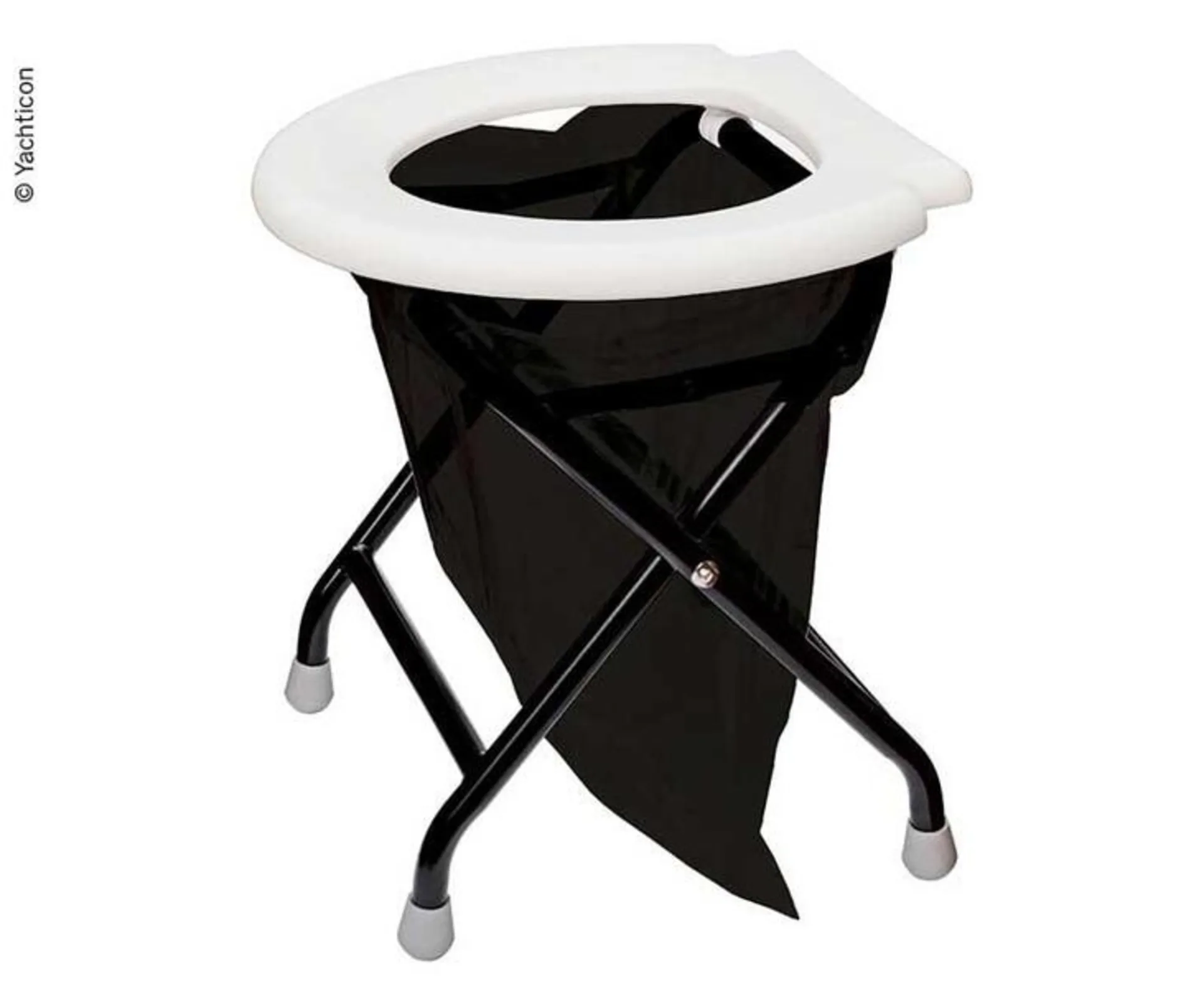 Klapptoilette - Weißer Sitz Klapptoilette - Weißer Sitz