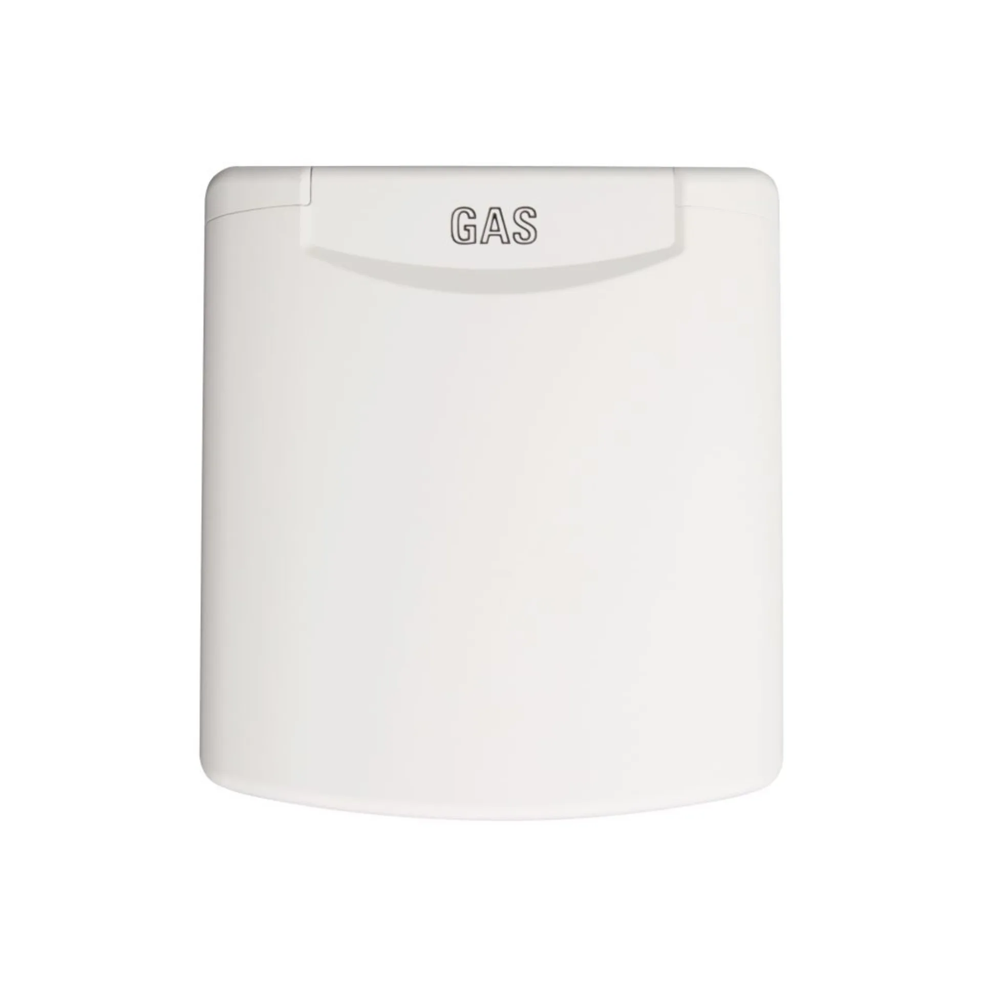 Gassteckdose reinweiss