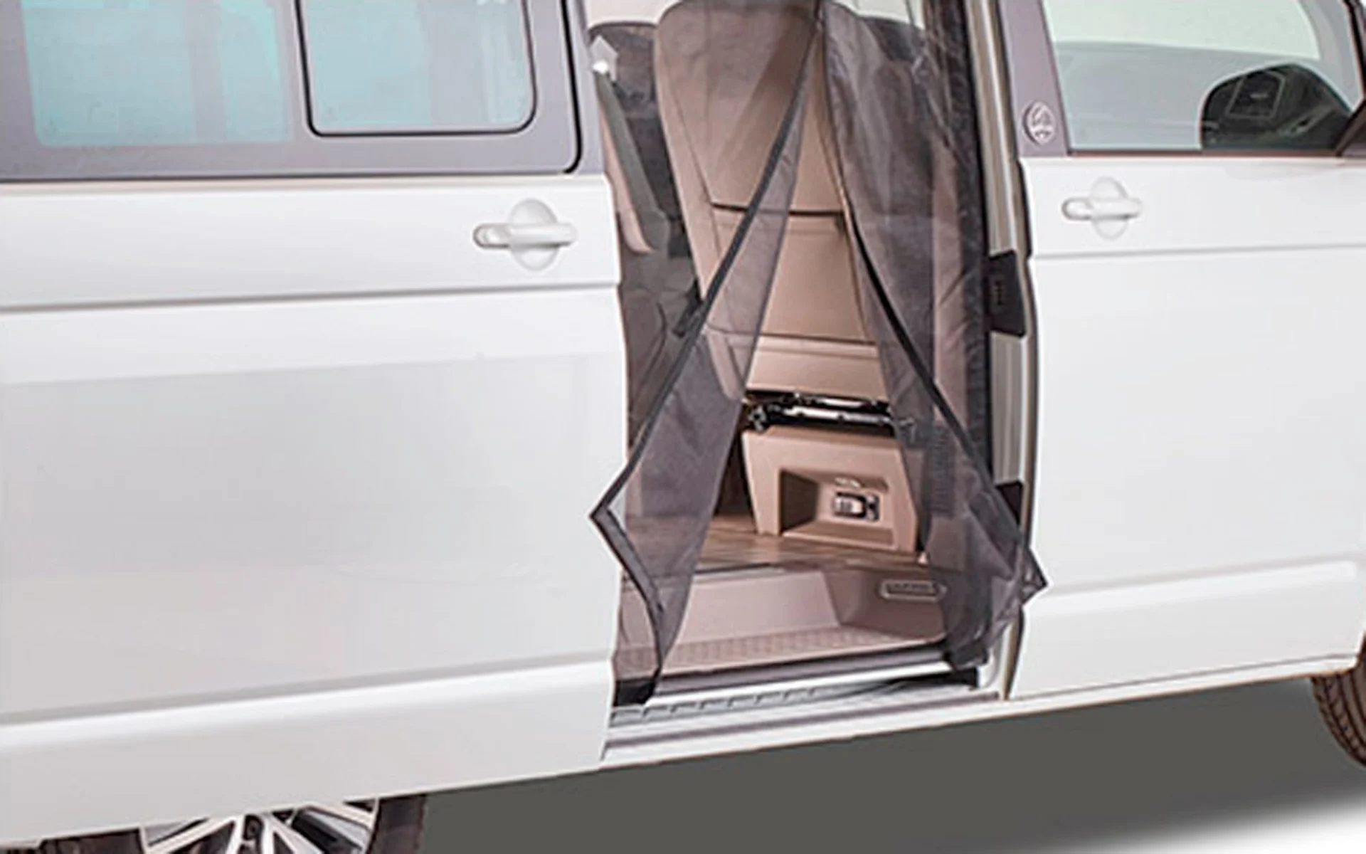 Moustiquaire Mayr Planen VanQuito pour porte coulissante à droite, pour VW T5 / T6, à mailles fines Moustiquaire Mayr Planen VanQuito pour porte coulissante à droite, pour VW T5 / T6, à mailles fines