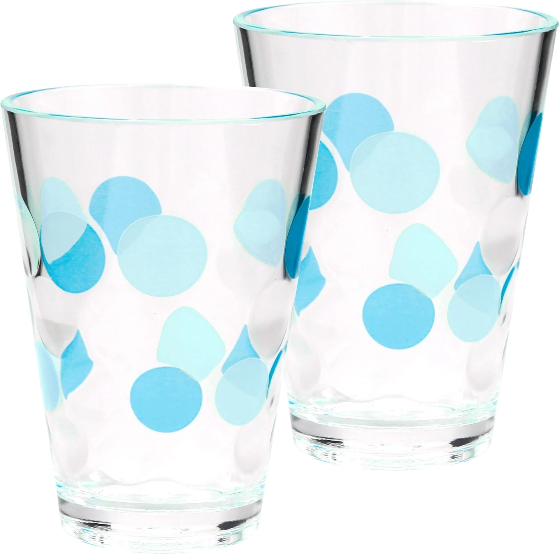Berger Bubble verres à boire 350 ml set de 2 turquoises