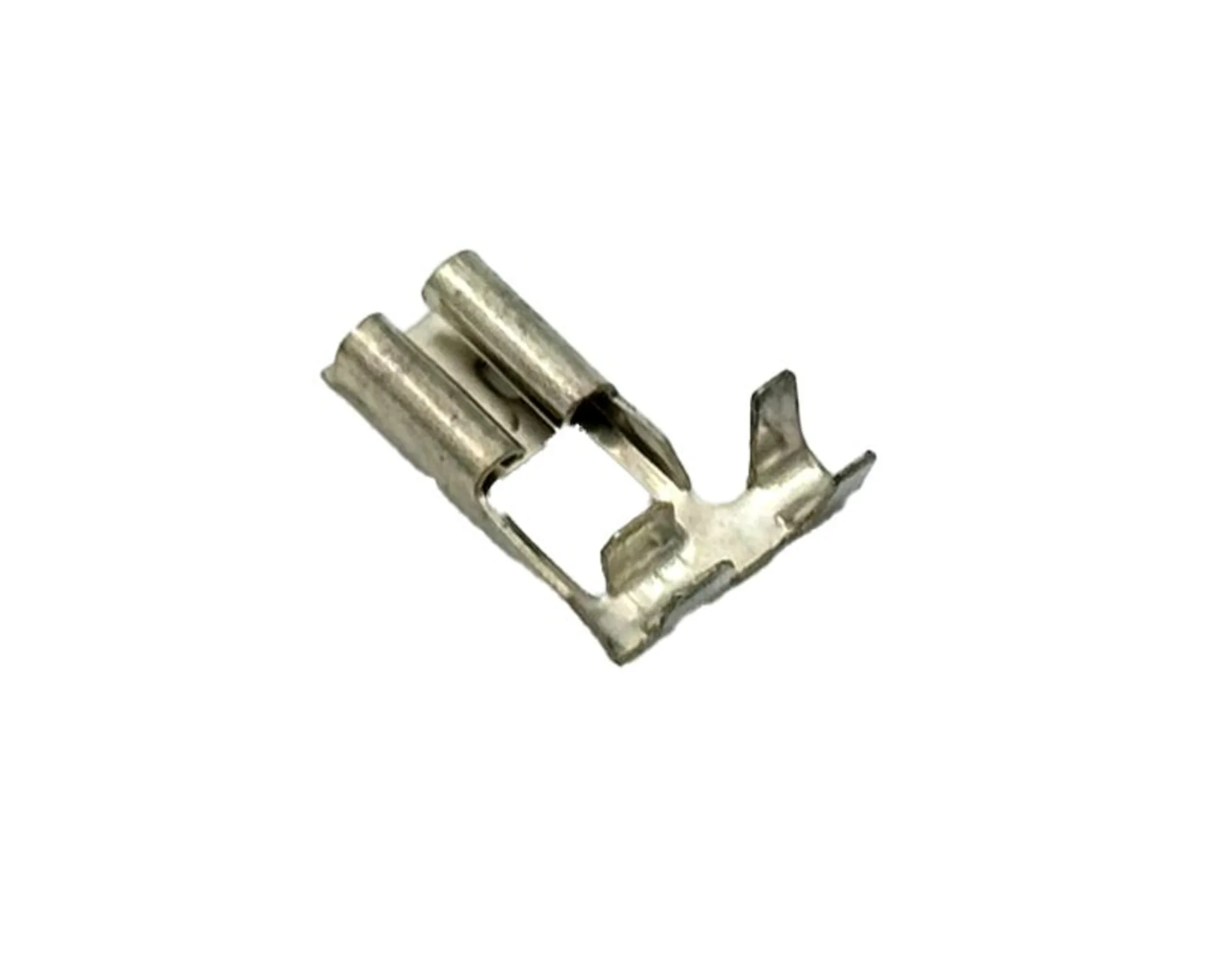 Fahnen-Flachsteckhülsen blank 4.8 mm 4.8 mm / 0.5 - 1.0 mm2 / mit Rastpunkt
