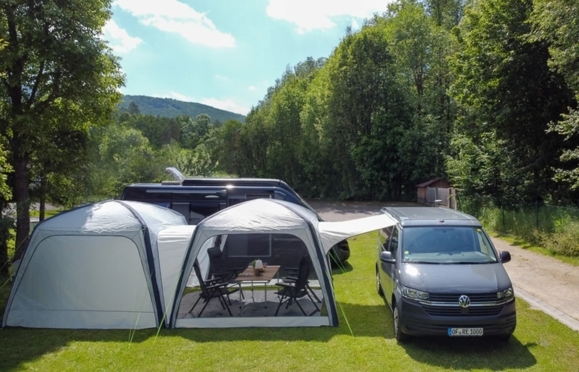 Pavillon d'air LINOSA 300 avec parois latérales