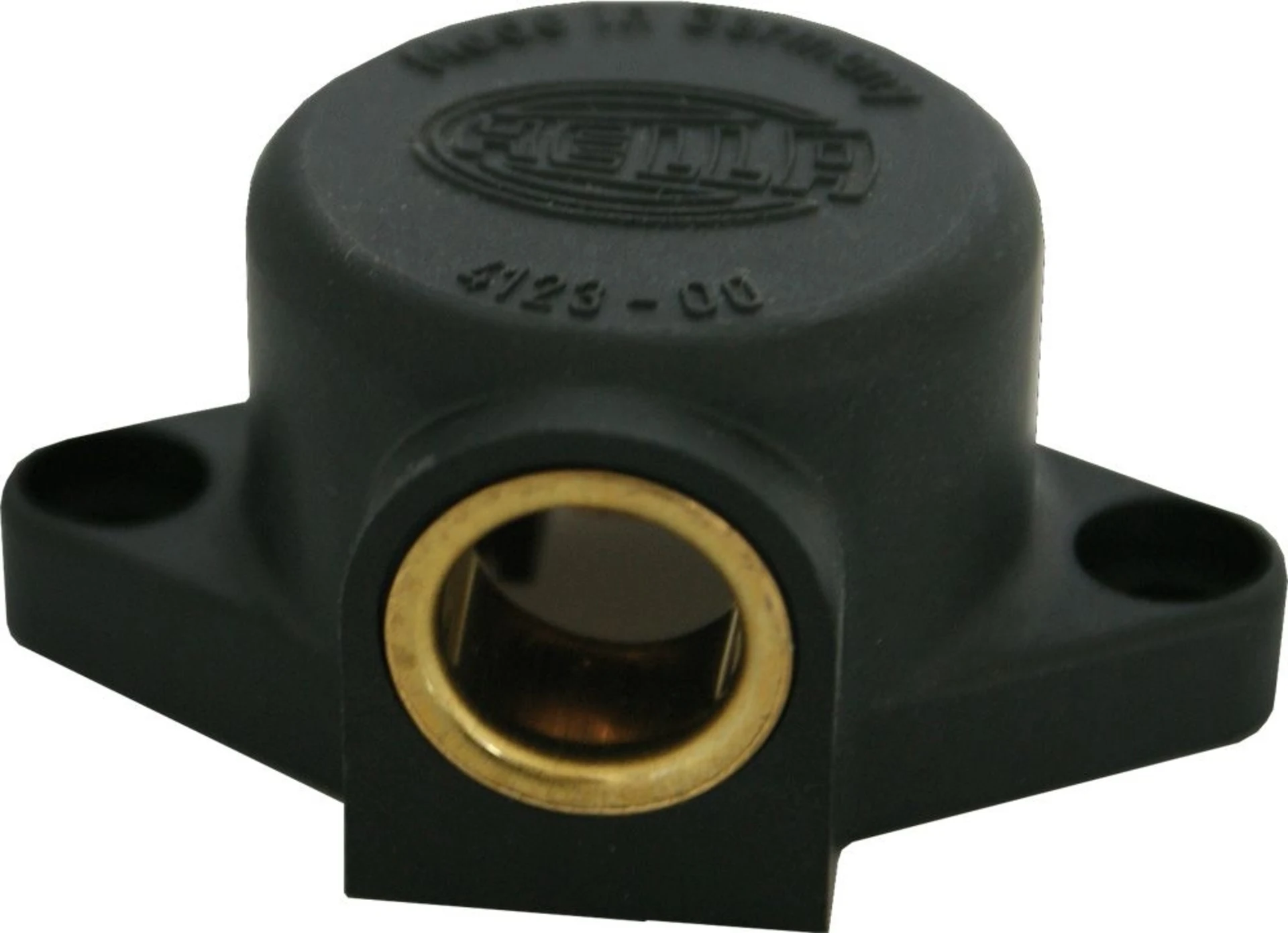 Aufbau-Steckdose 2-pol. Kunststoff 12V + 24V max. 15 Amp.