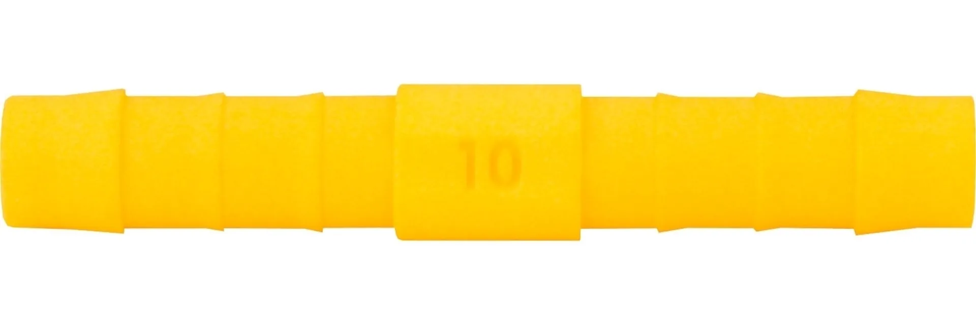 Lilie WeißGELB Gerade-Verbinder 12 mm