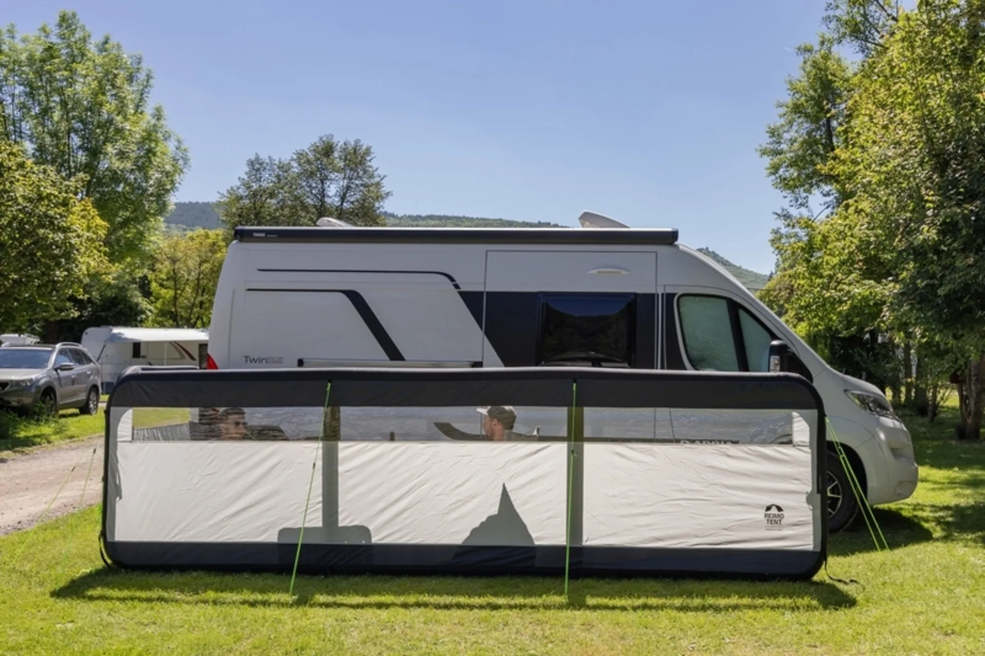 Windschutz HOOGE AIR 480, Lufttechnologie, 4,8x1,4m