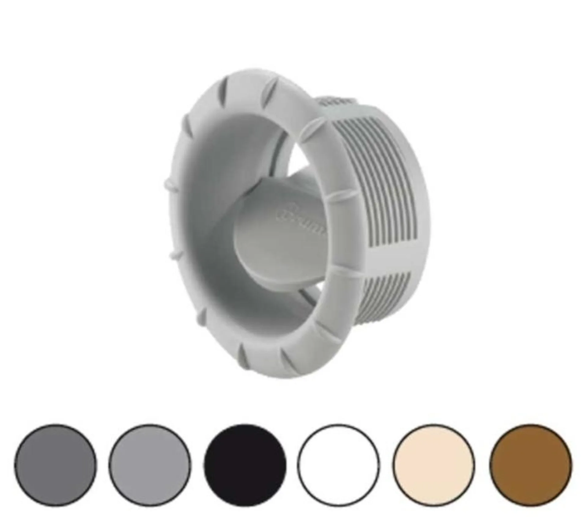 Embout EN pour distribution d'air chaud Truma gris