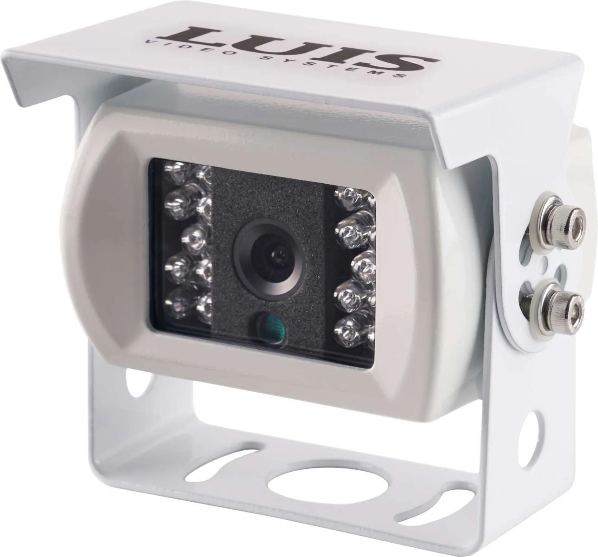 Luis Basic 130° Rückfahrkamera 12 - 24 V weiss