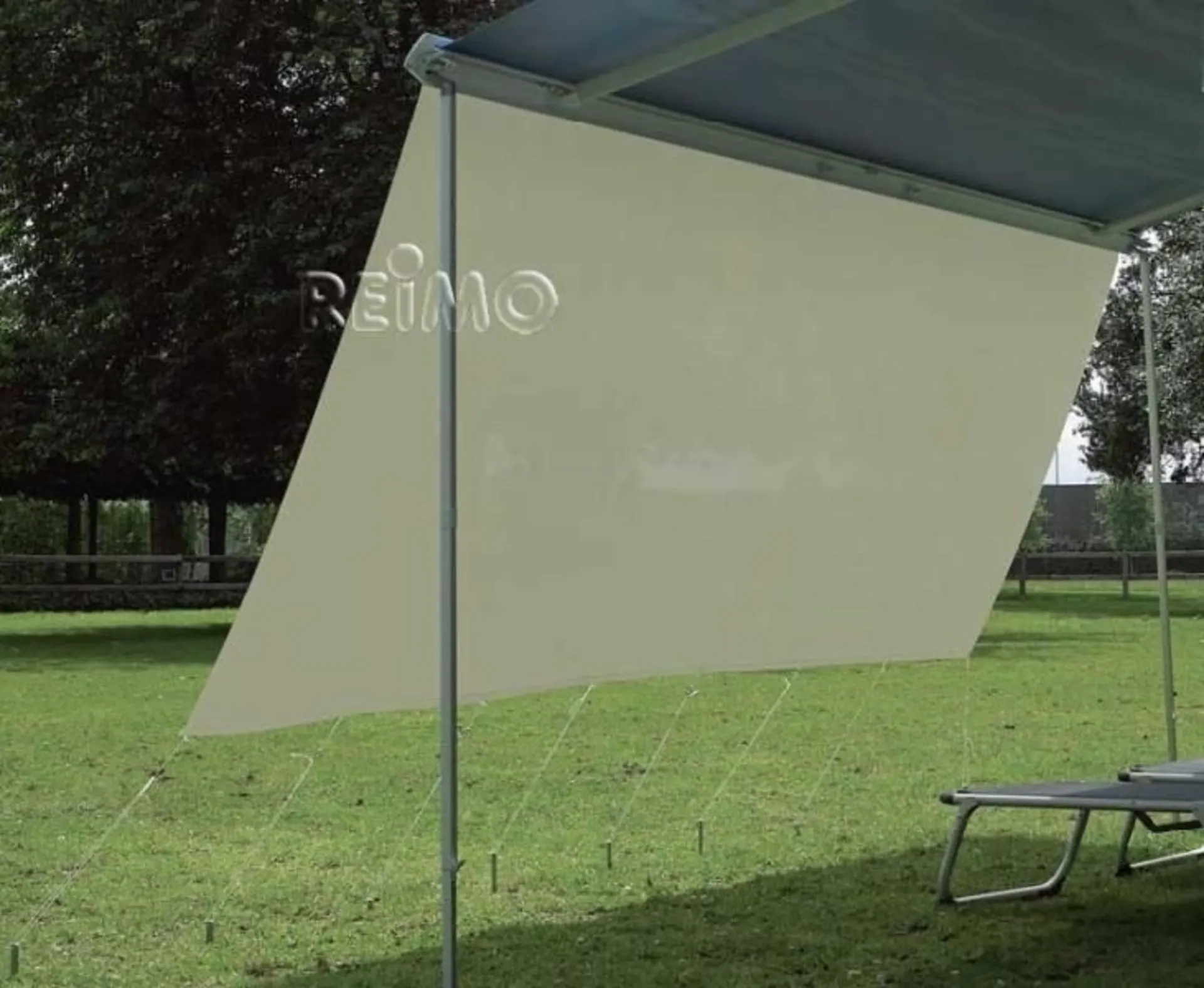 Markise Dome.Regenschutz 530cm,H.150cm