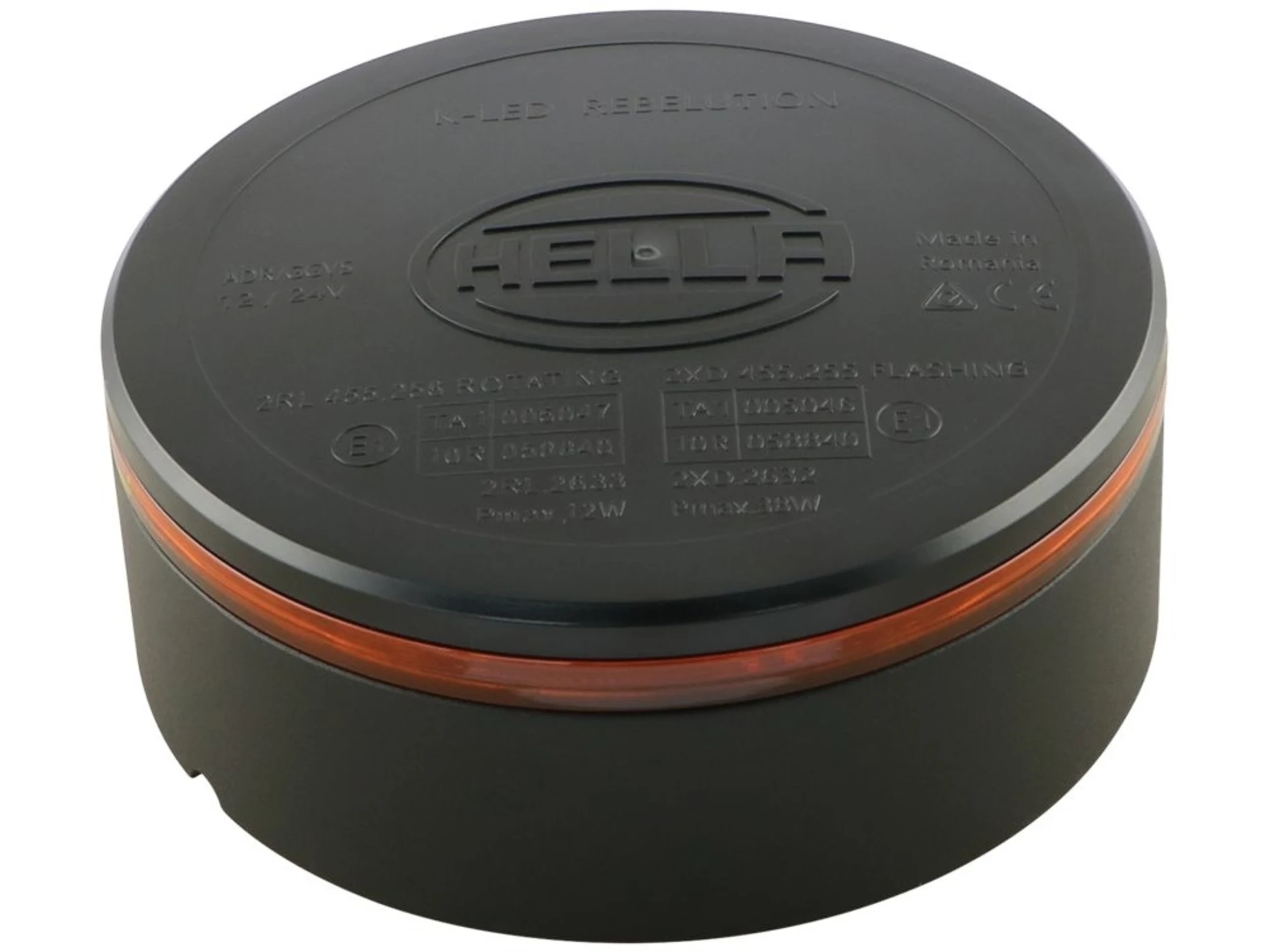 HELLA Kennleuchte K-LED Rebelution 12/24 V rotierend
