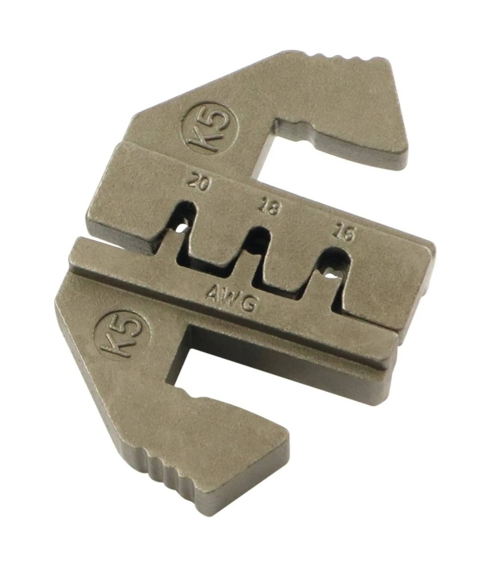 Pressformen K1 für DEUTSCH DTM-Serie AWG 20/18/16 (0.5/1.0/1.5mm2) Pressformen K1 für DEUTSCH DTM-Serie AWG 20/18/16 (0.5/1.0/1.5mm2)
