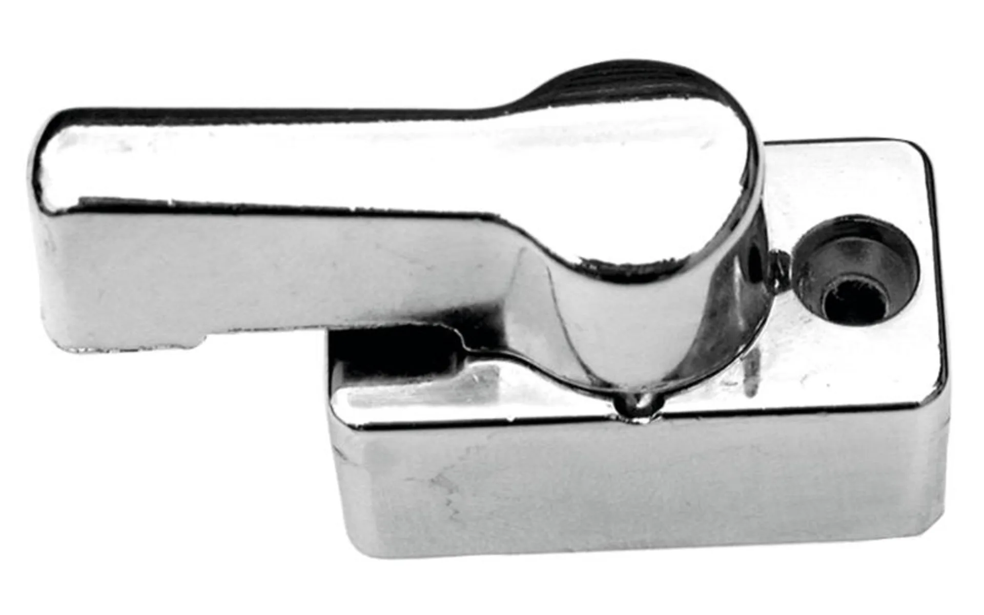 STS poussoir de porte chromé 8 mm