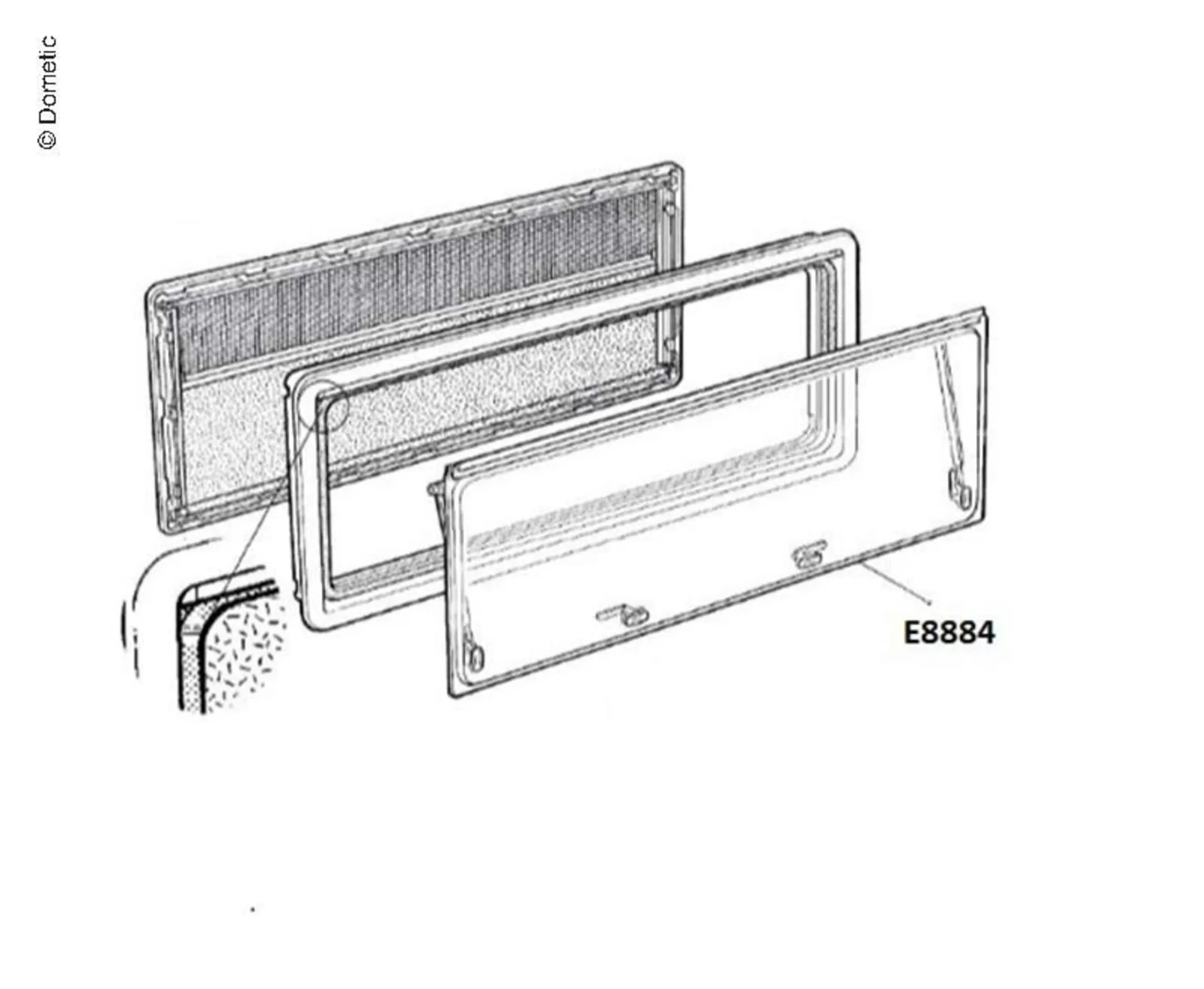 Fixfenster S4 1450x600