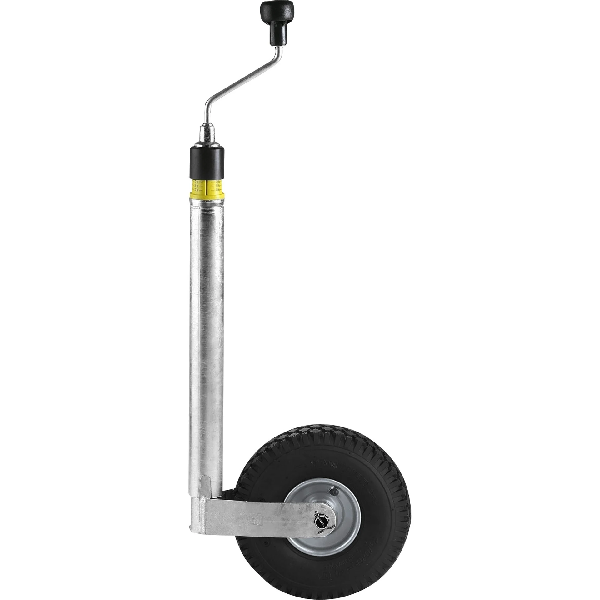 Winterhoff Roue d'appui de timon avec indicateur de charge d'appui intégré ST 48-CW-260 LB