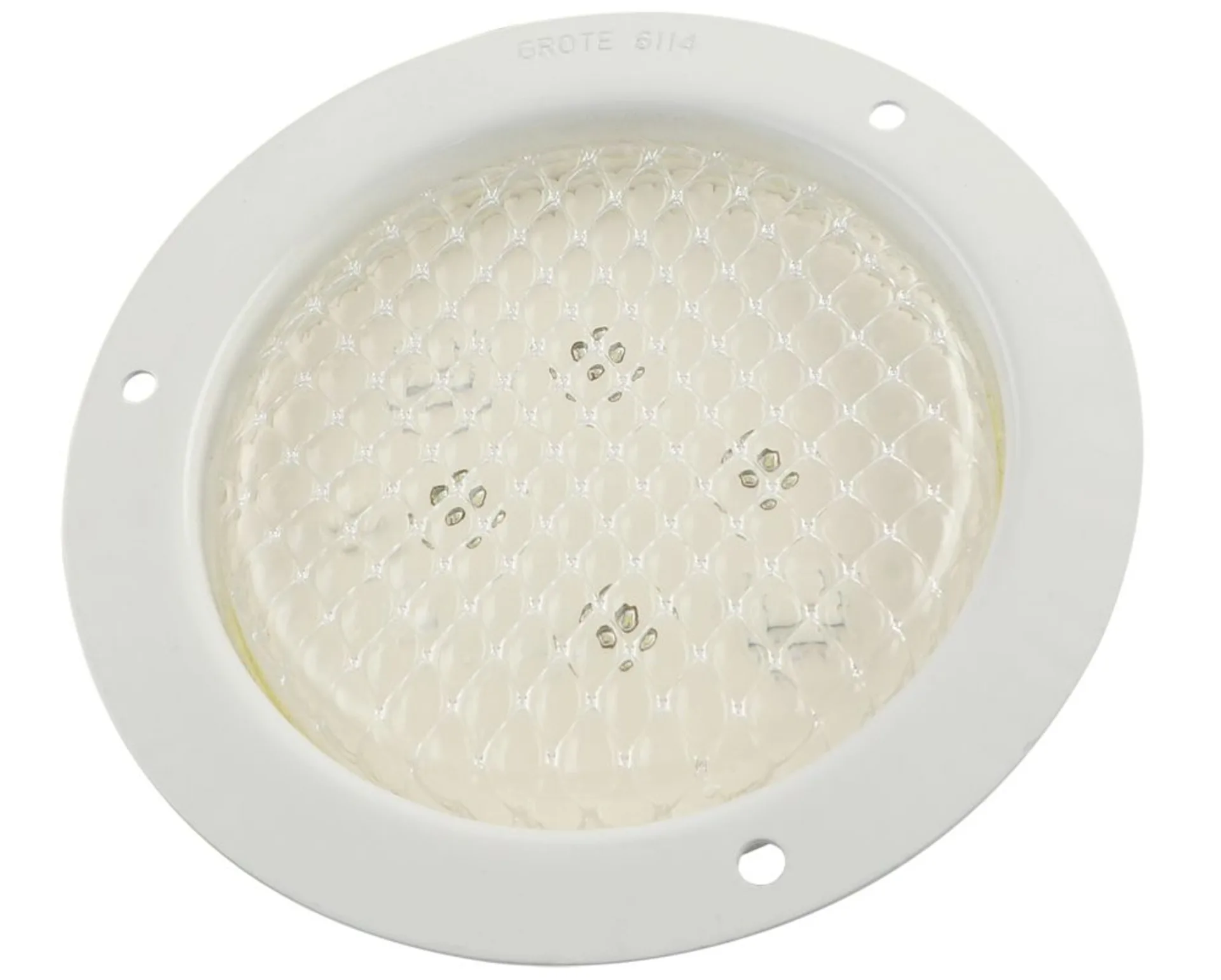 Grote 61021 LED-Einbauleuchte 24V ø138 x 26mm, IP69K, 150 Lumen, 18-32V