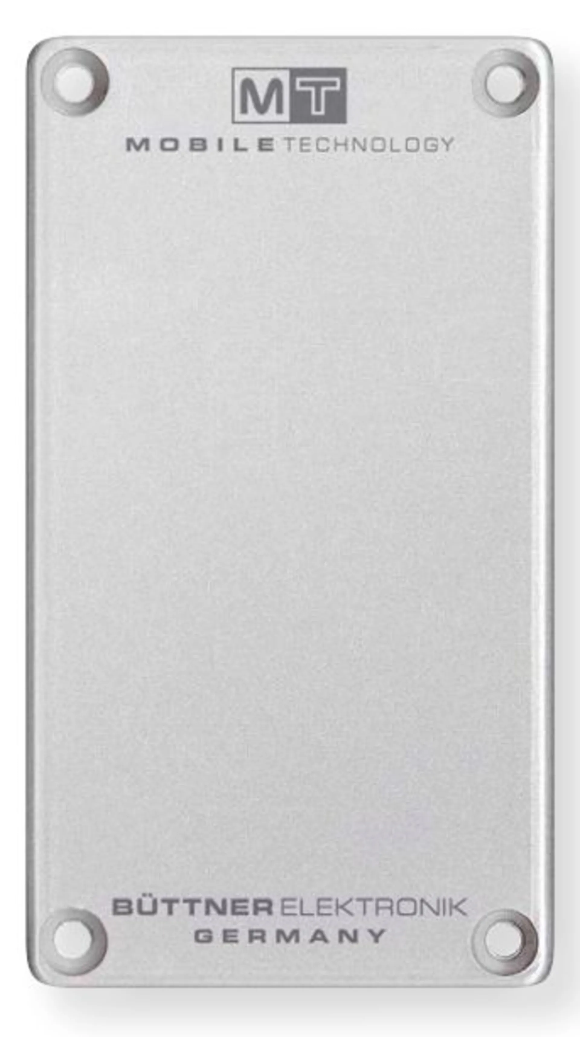 Büttner Elektronik MT Frontblende / Frontplatte silber
