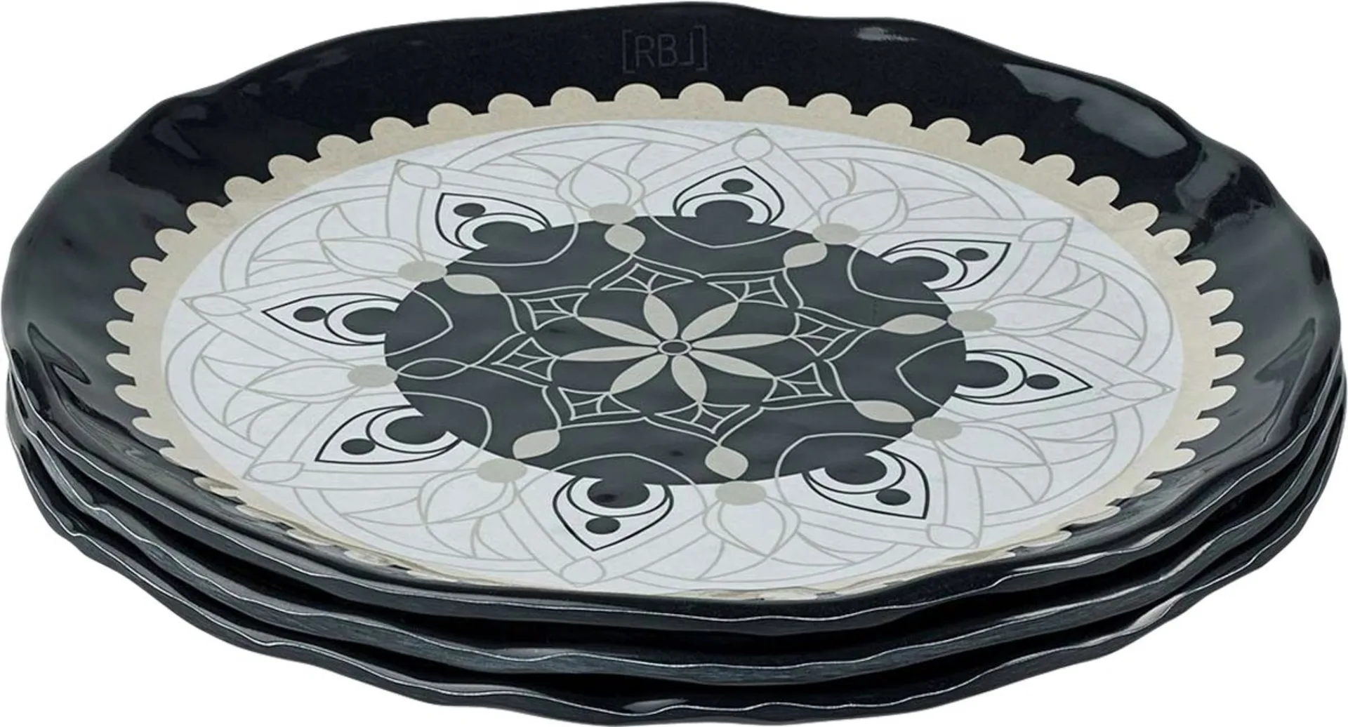 Rebel Outdoor Dessertteller 22 cm schwarz Rebel Outdoor Dessertteller 22 cm schwarz