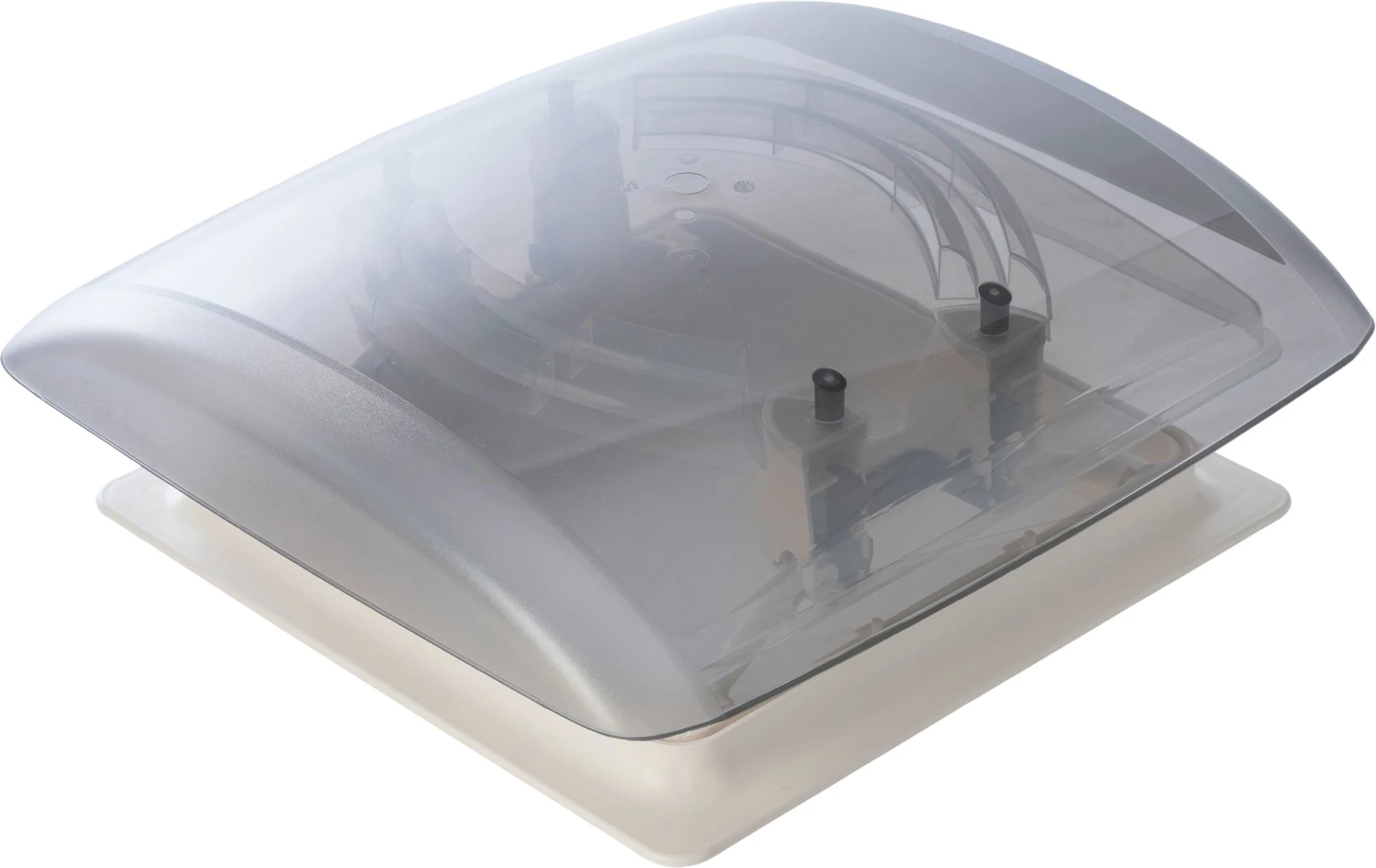 MPK Dachhaube VisionVent S Pro 28 x 28 cm mit Rollo weiß