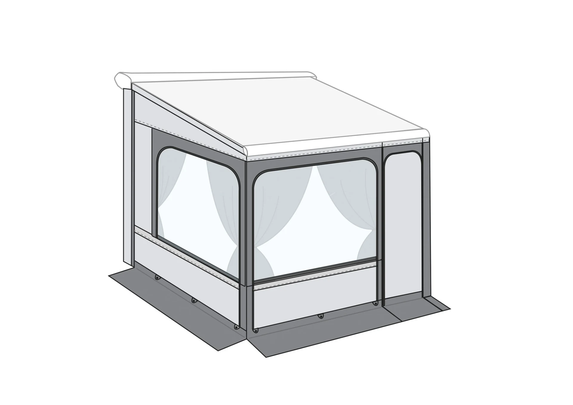 Tente de store Privacy Room F80 300 Ducato