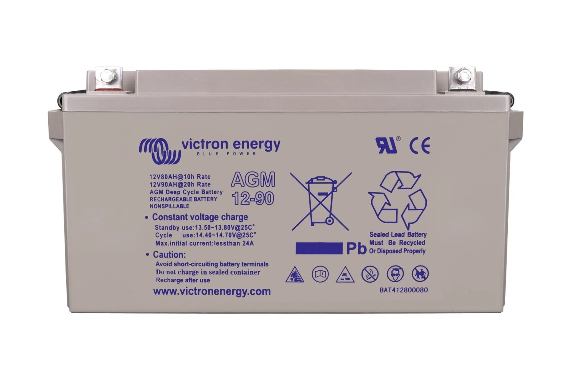 Victron - Gel-Deep-Cycle Batterie 12 V 60 Ah 229 x 138 x 227 mm, 250 CCA, 20 kg