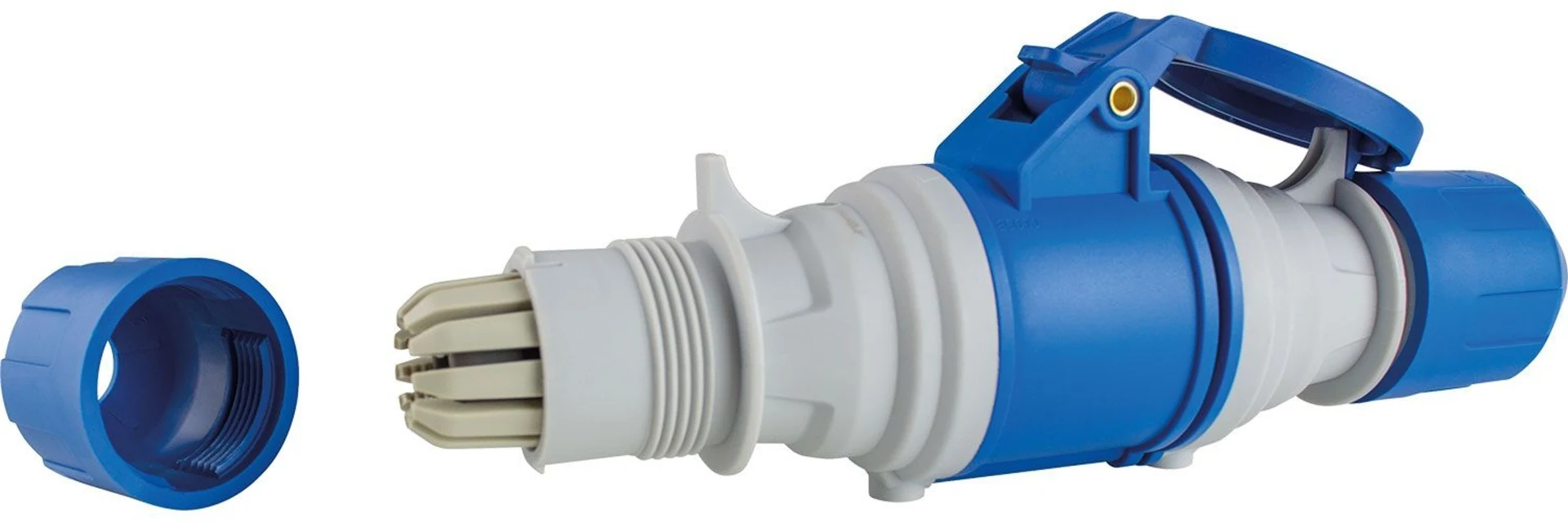 AS-Schwabe Powerlight CEE coupleur avec couvercle rabattable