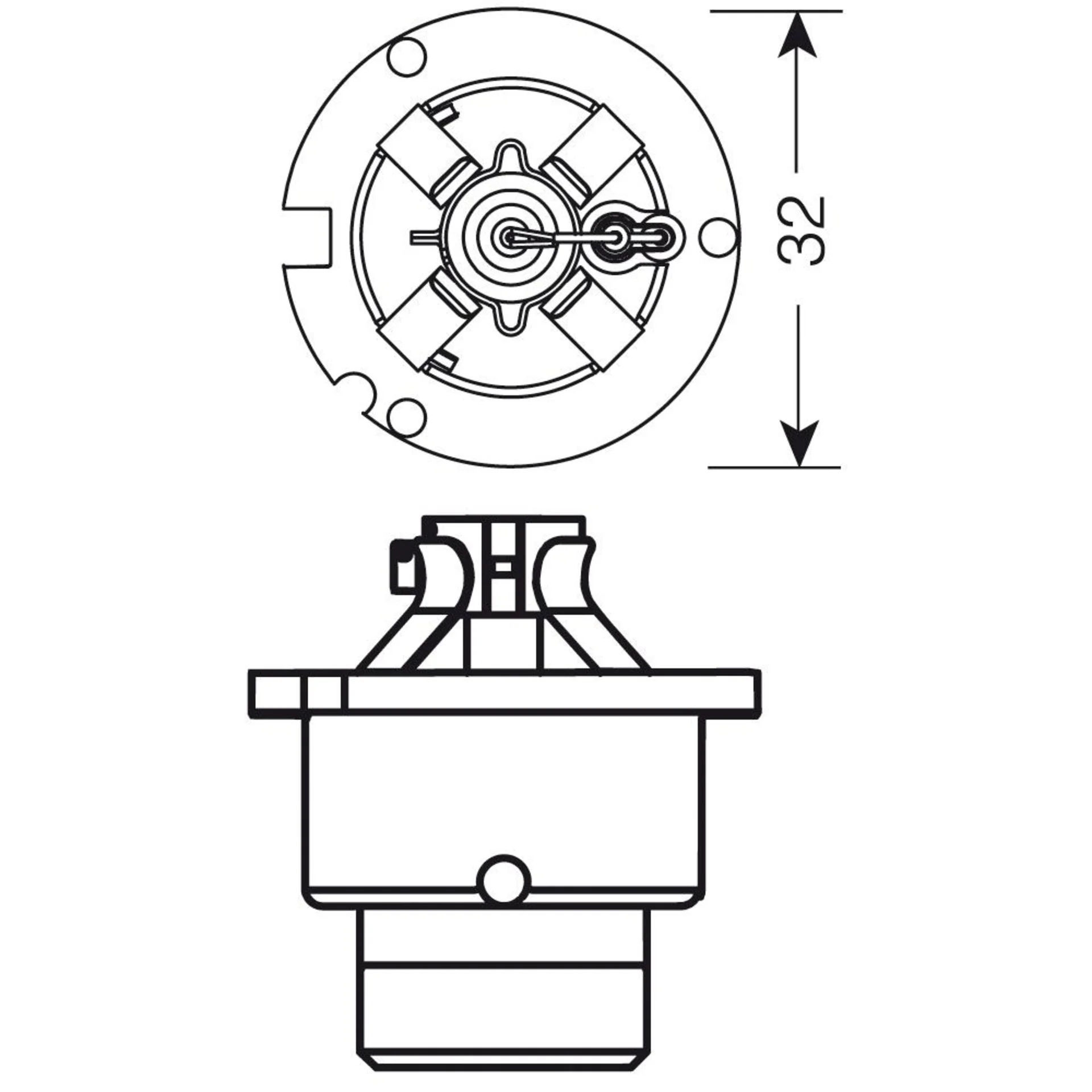 Philips Gasentladungslampe D2S WhiteVision