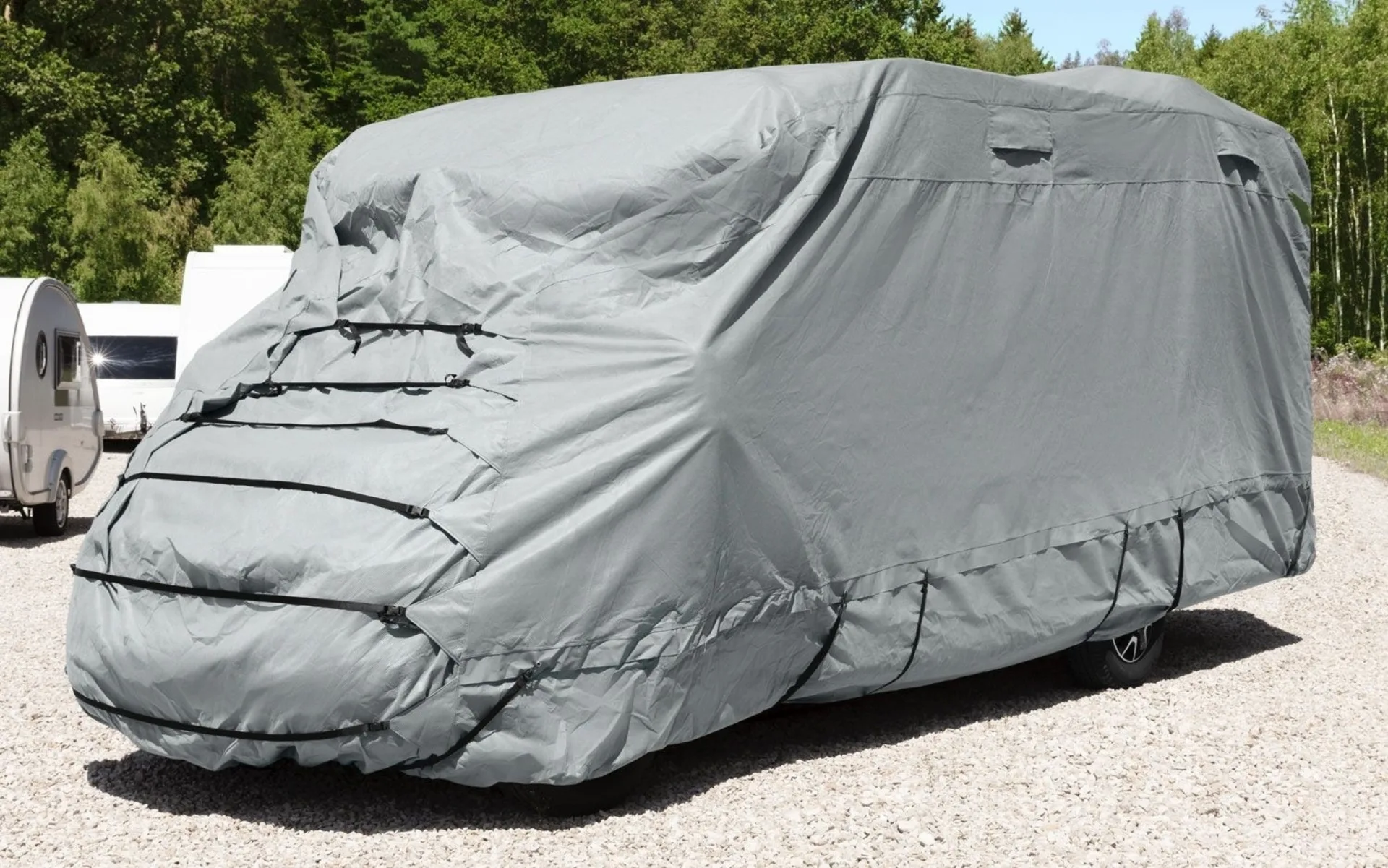 Berger teilintegrierte Wohnmobil Schutzhülle 7,1 x 2,4 x 2,5 m