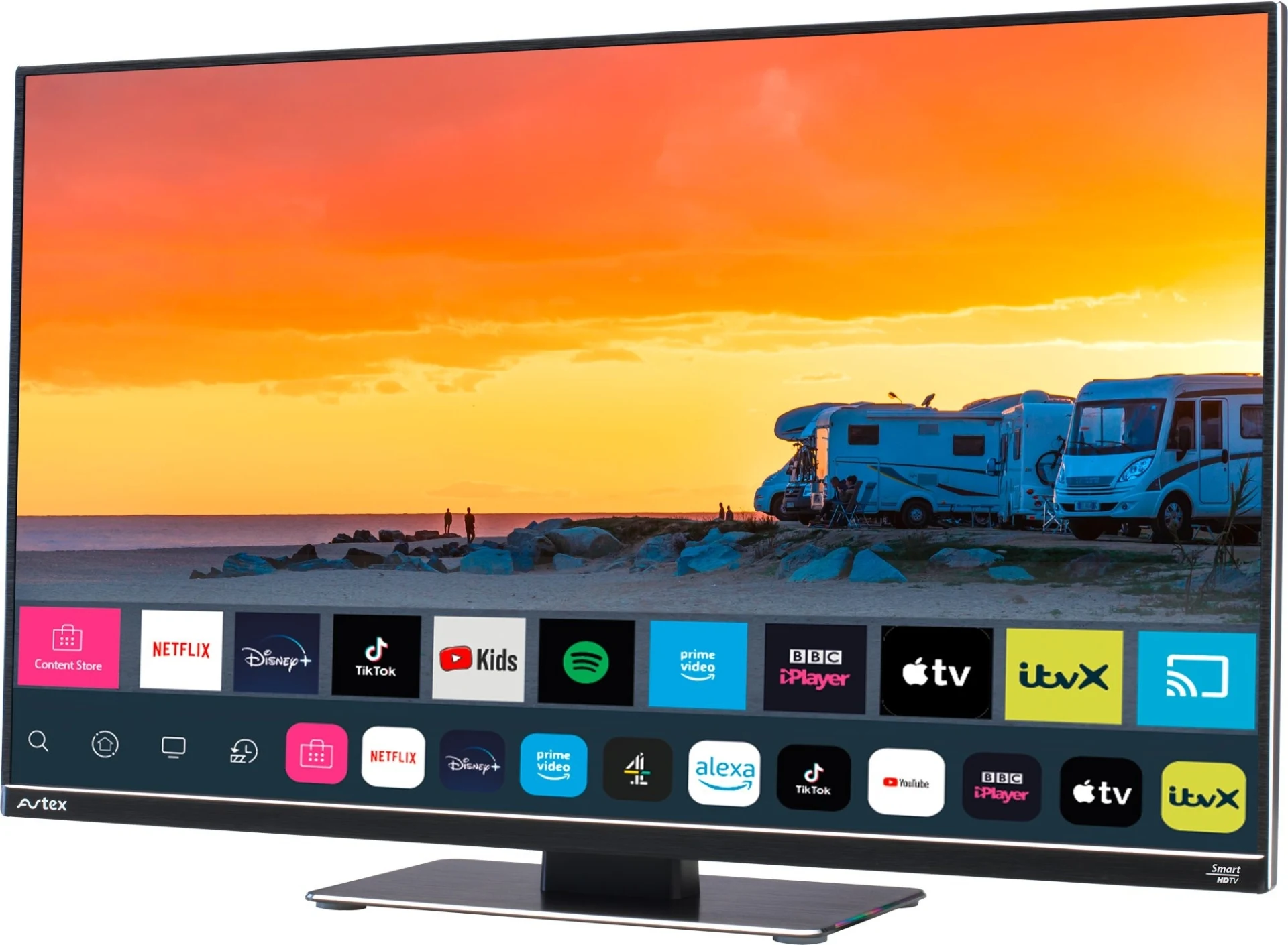 Avtex 19.5 Full HD Smart TV avec WebOS et fonction 12V Avtex 19.5 Full HD Smart TV avec WebOS et fonction 12V