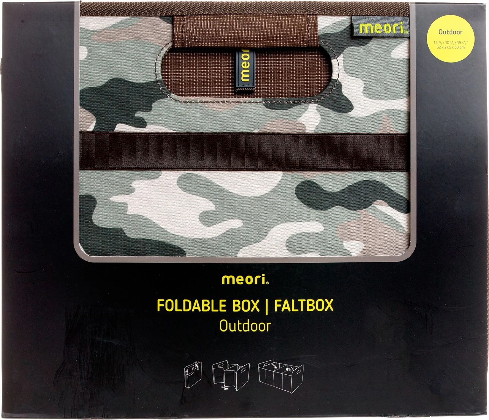 Meori Faltbox Outdoor Camo Khaki 30 Liter