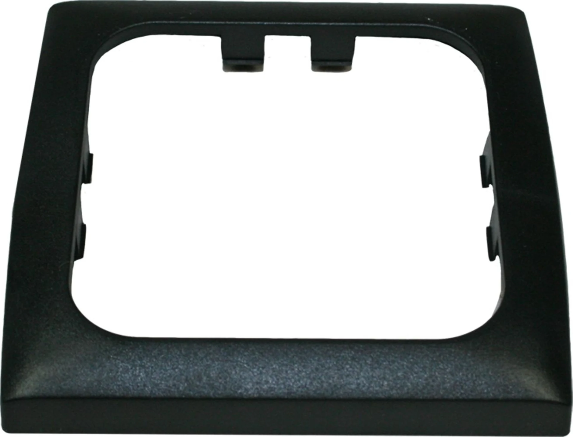 Haba Abdeckrahmen 1-fach Opal C-line schwarz Haba Abdeckrahmen 1-fach Opal C-line schwarz