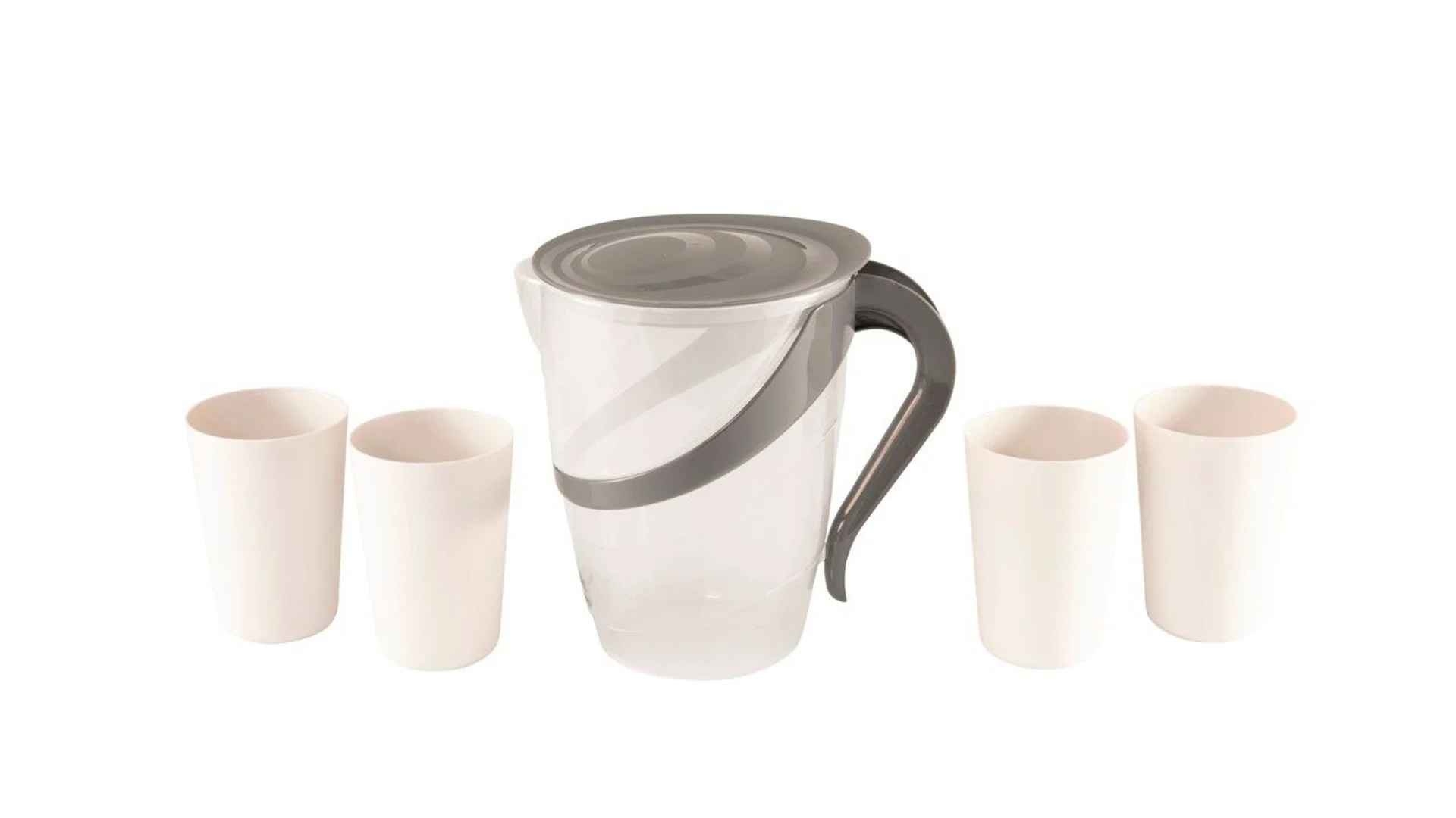 Easy Camp Cerf Pitcher Plastikkrug Set 4 teilig 40