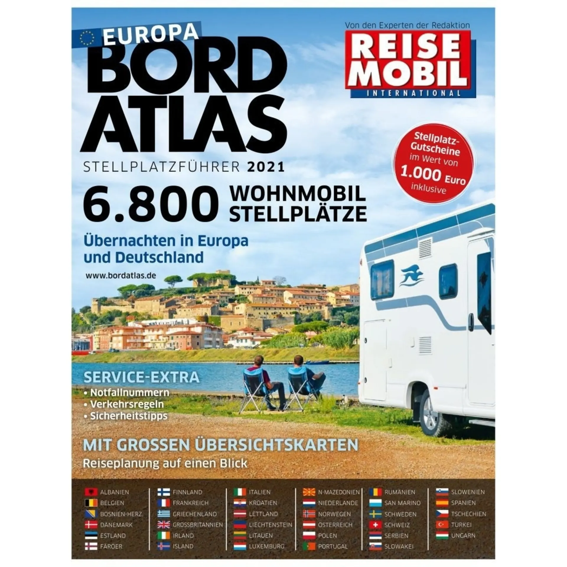 Guide des emplacements de l'atlas de bord
