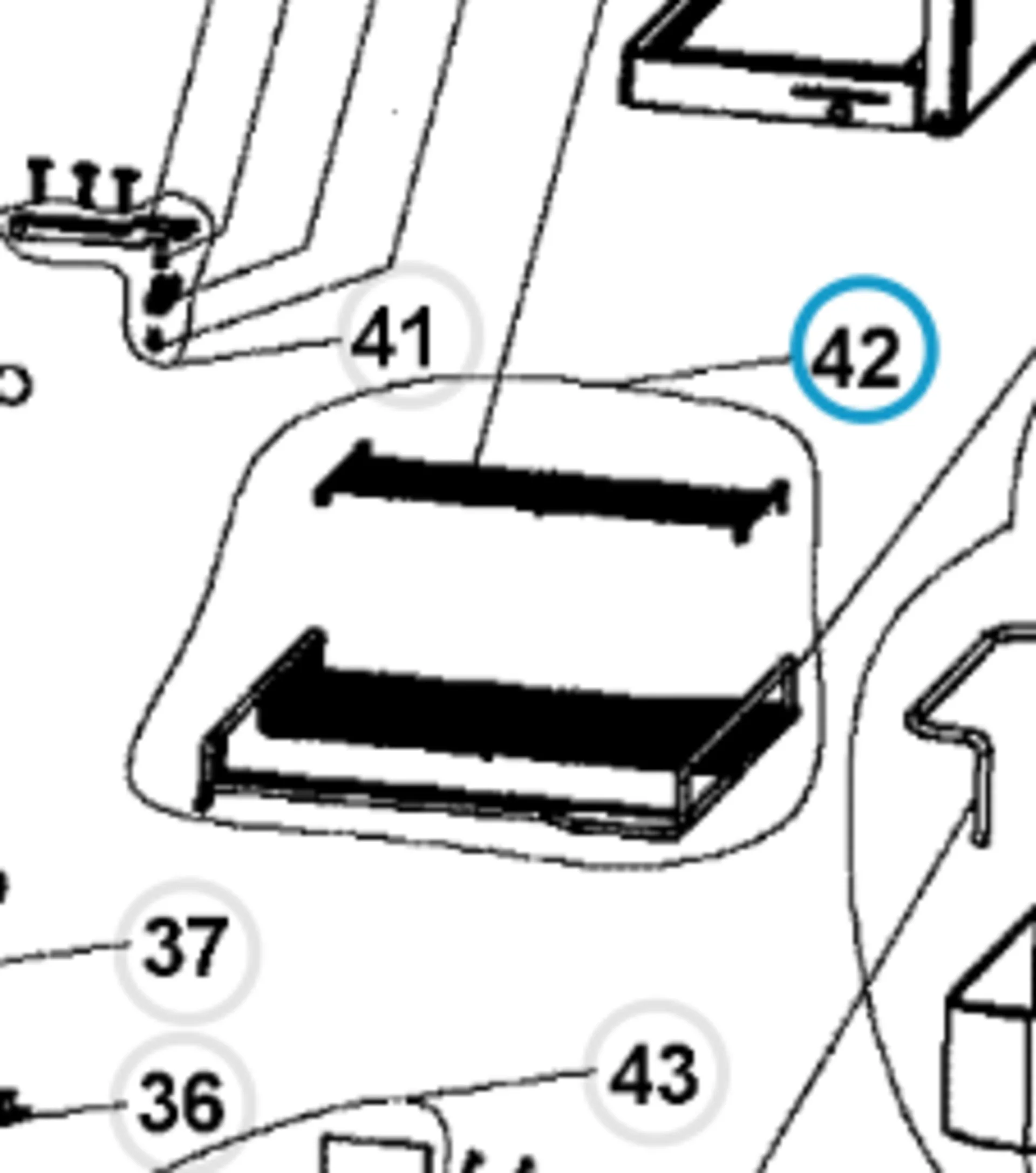Dometic Gitter für 4450018629