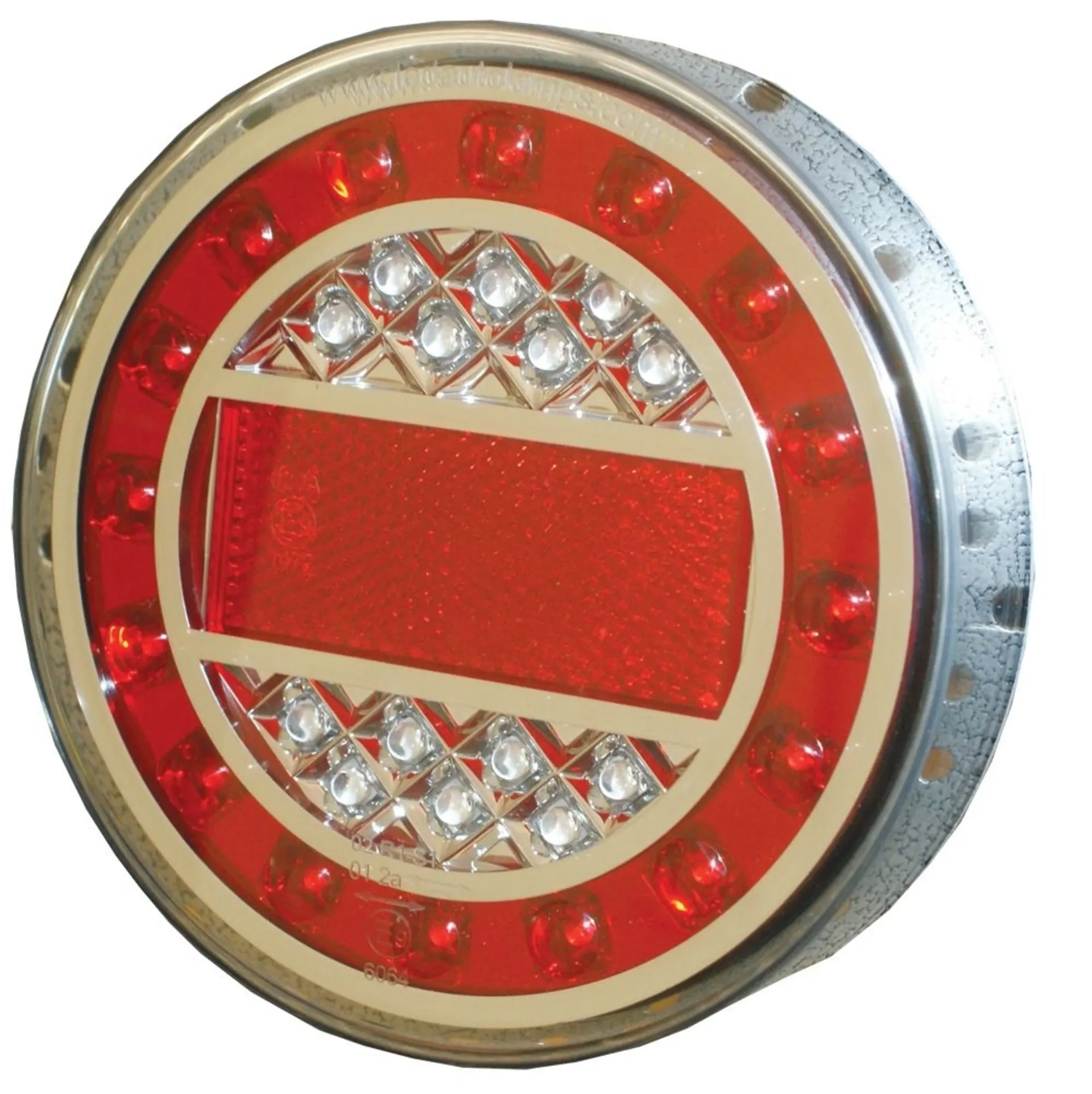 Feu arrière LED rond 12/24 V Feu arrière LED rond 12/24 V