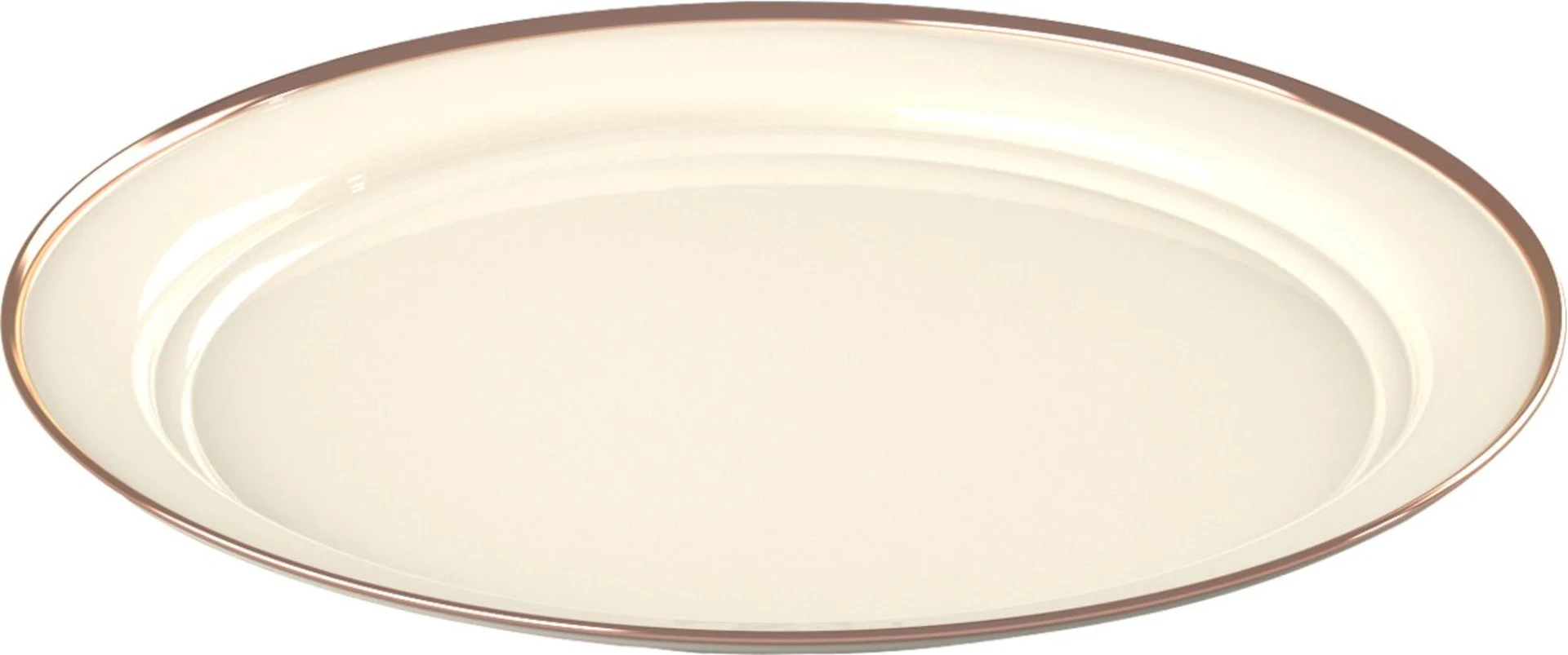 GSI MESA Emaille-Teller 26 cm - Cream