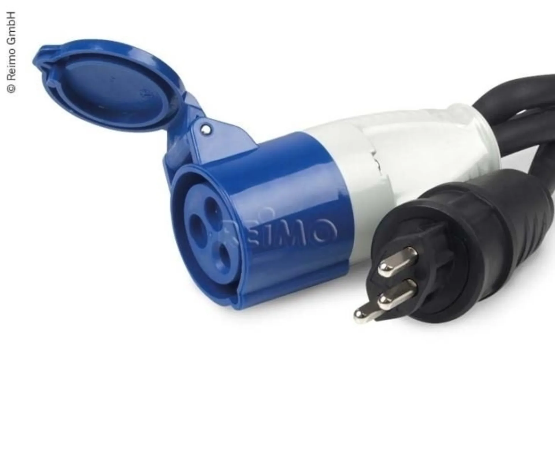 Câble adaptateur CEE avec fiche suisse, 1,5m de long, H07