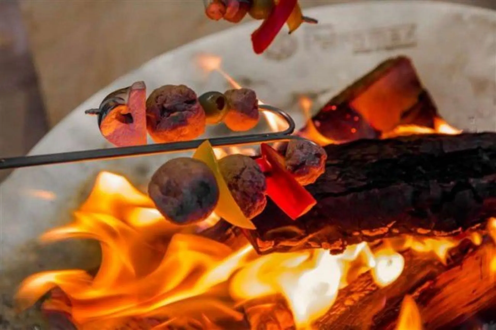 Lagerfeuer-Spiess gebogen 2 Stk Petromax