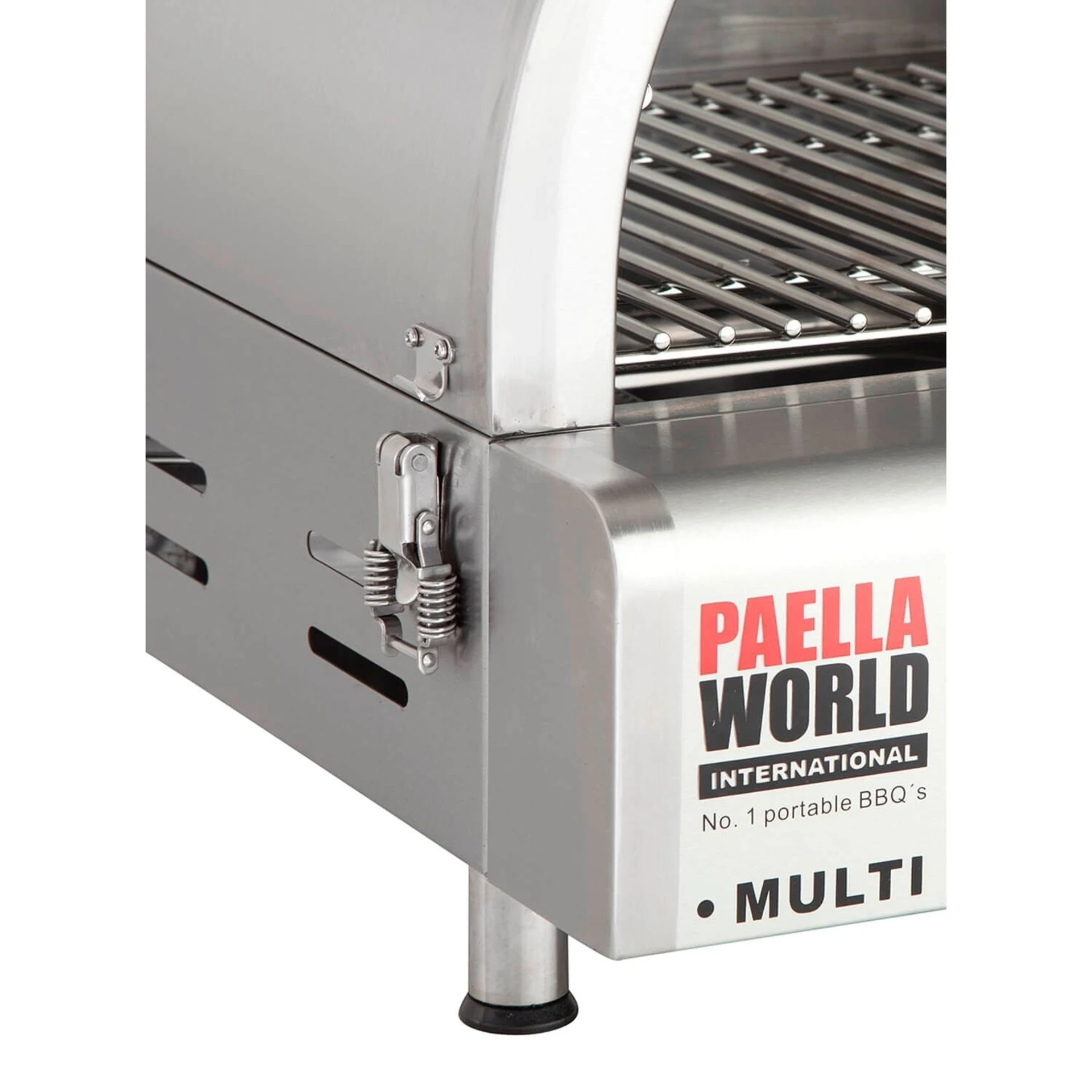 All Grill Multi Kulti Gasgrill mit Zündsicherung 42 x 51 x 25 cm silber