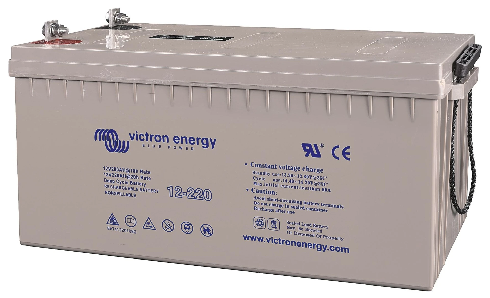 Batterie Gel Deep-Cycle 12 V 220 Ah