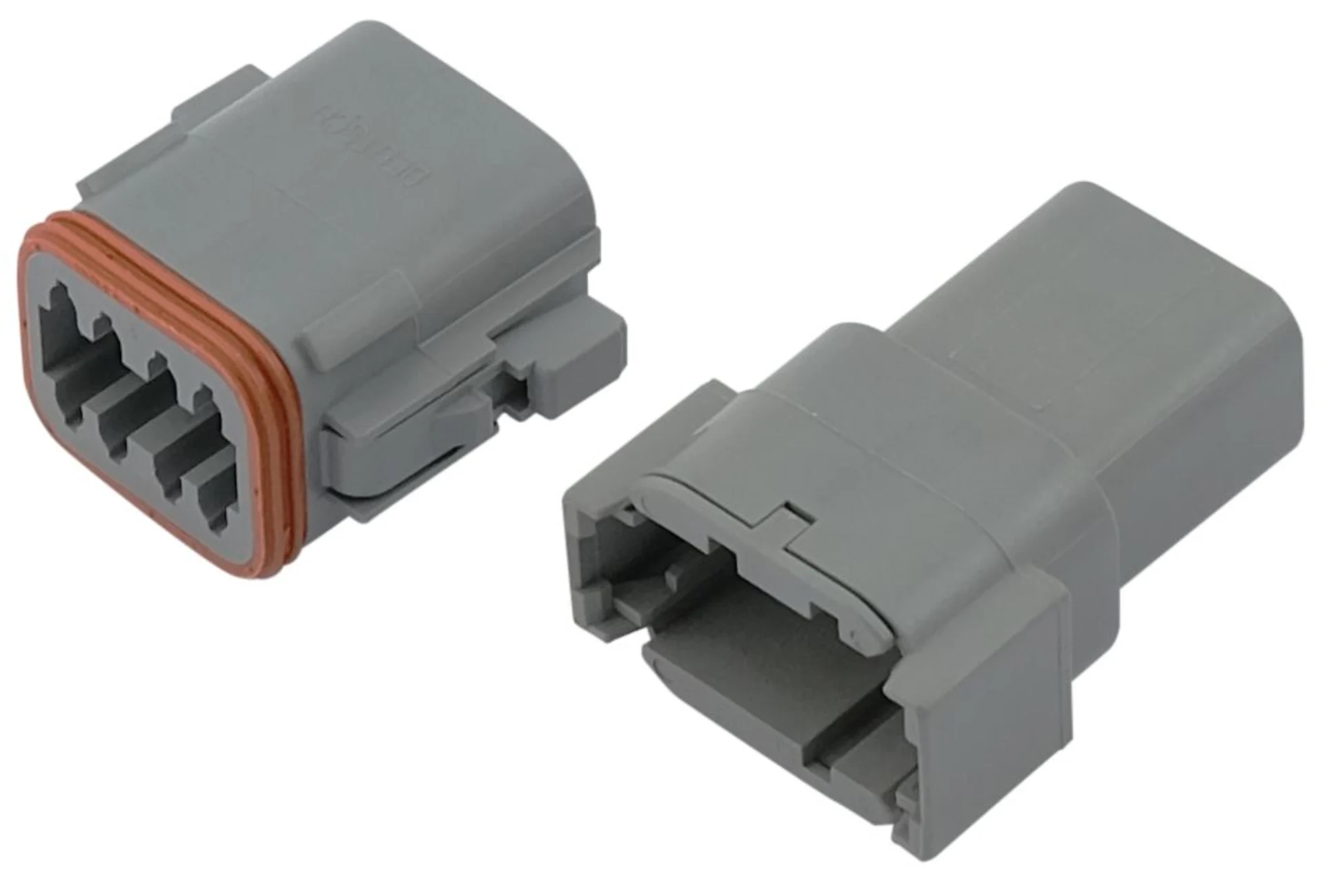 "Deutsch-DTM" Steckkupplung wasserdicht 8 pol 8 pol - 1.0 mm2 - 7.5 A