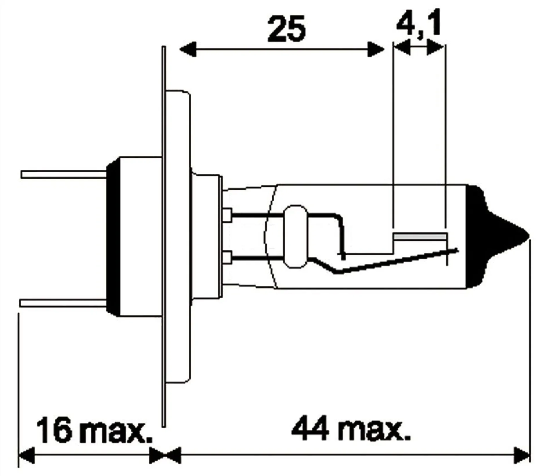 Jahn Glühlampe H7 24 V 70 W PX26d H7 24 V 70 W Erstausrüster-Qualität!